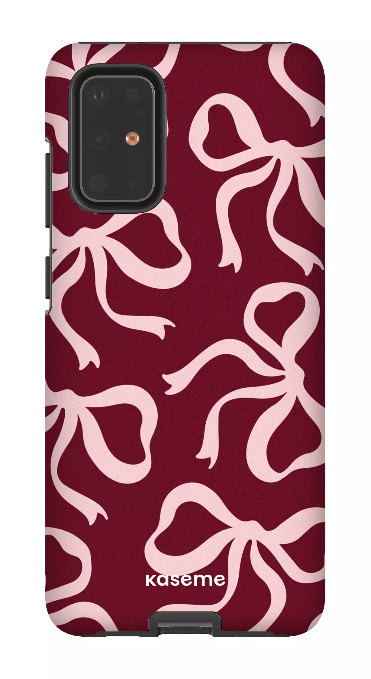 Galaxy S20 Plus Tough Lace Burgundy & Pink -