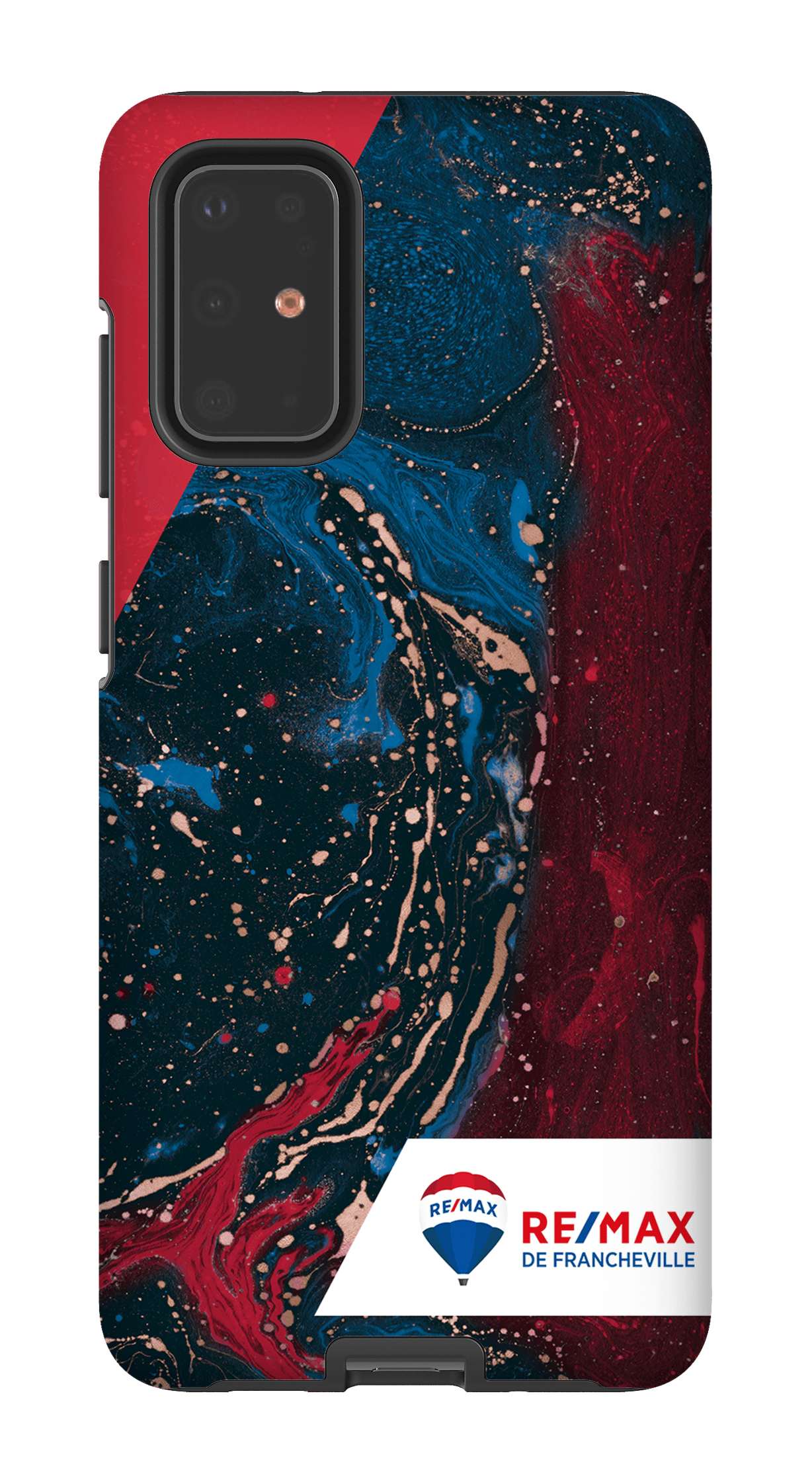 Galaxy S20 Plus Tough Peinture marbrée sombre de Francheville -