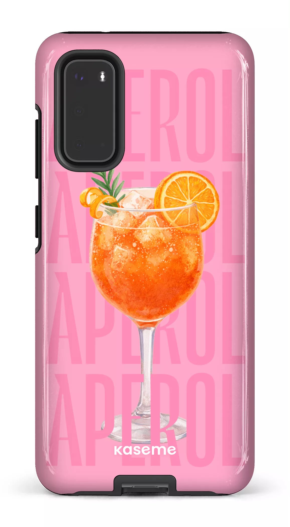 Galaxy S20 Tough Aperol Sunset Pink -