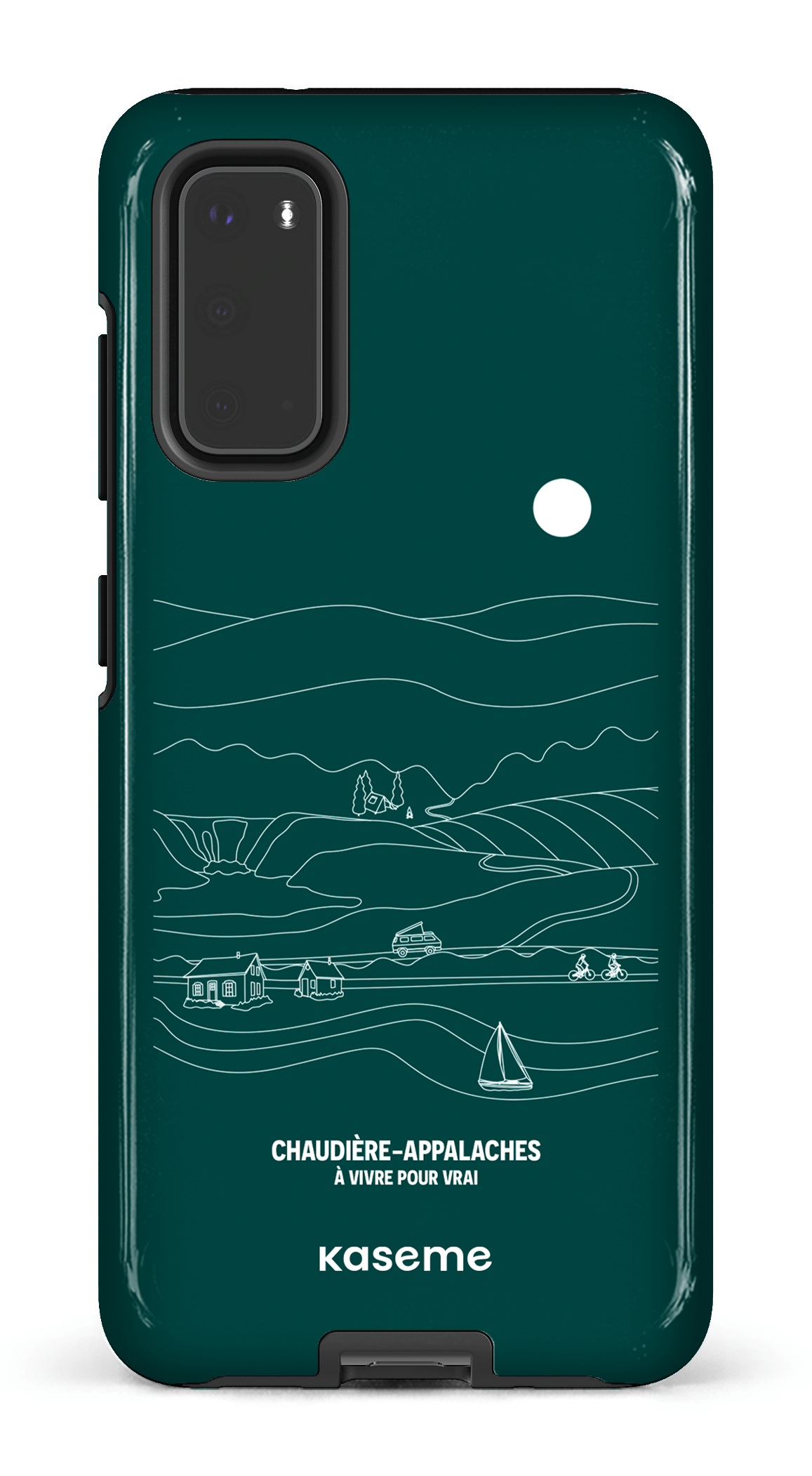 Galaxy S20 Tough Paysage Line Art par TCA -