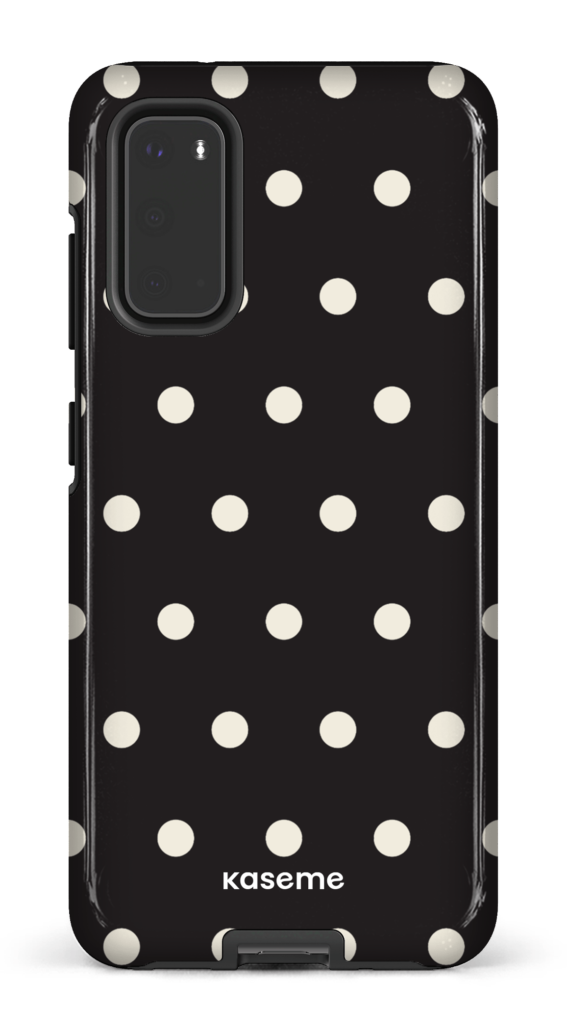 Galaxy S20 Tough Polka Black -