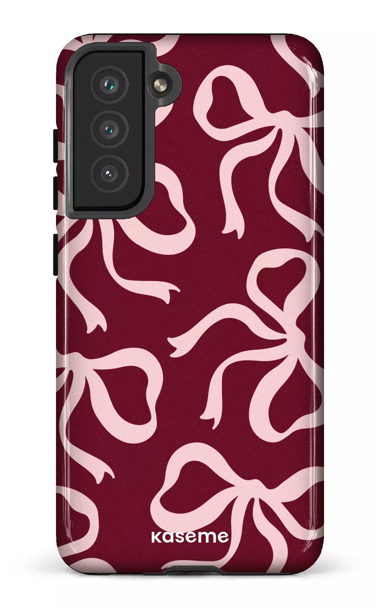 Galaxy S21 FE Tough Lace Burgundy & Pink -