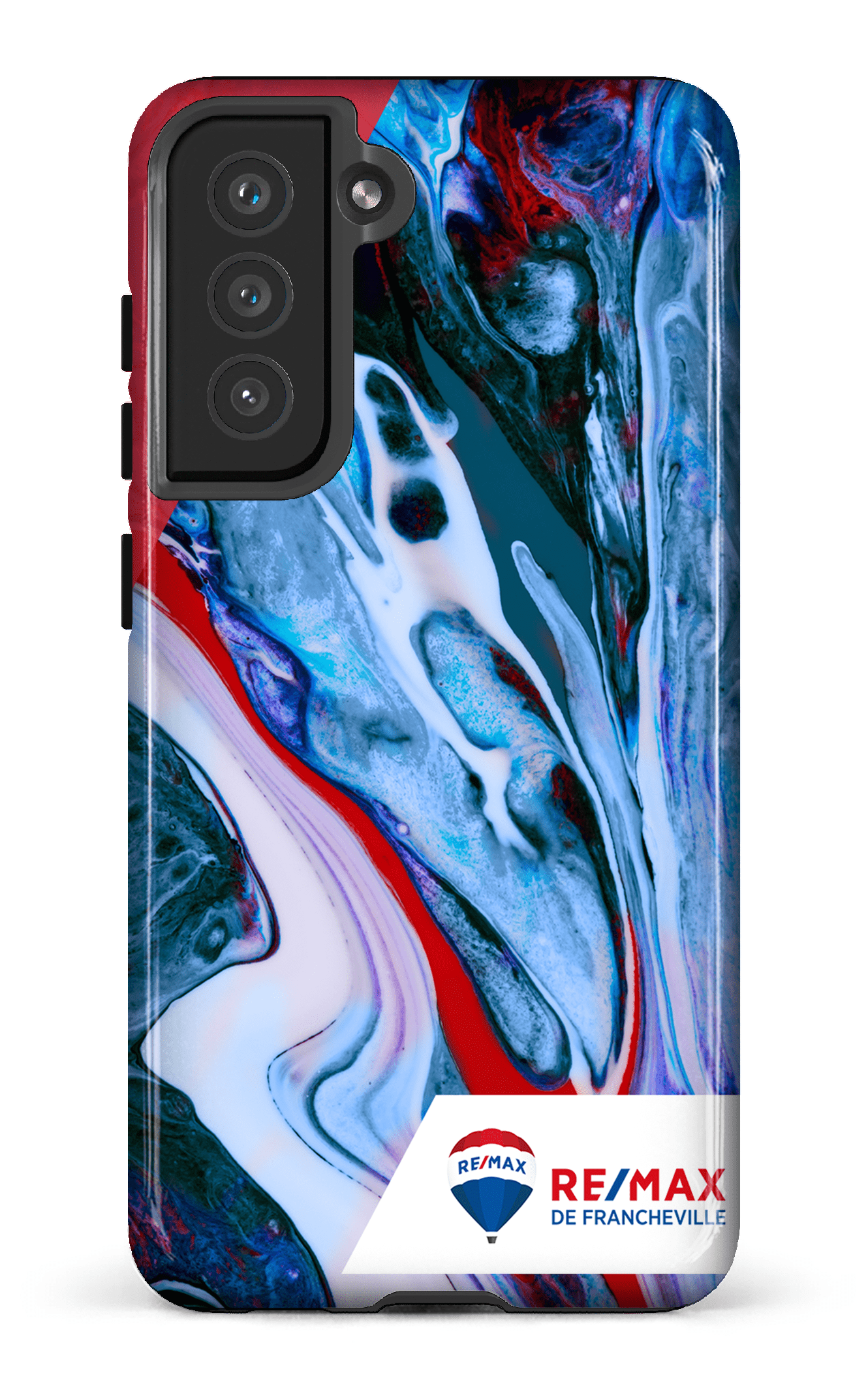 Galaxy S21 FE Tough Peinture marbrée claire de Francheville -