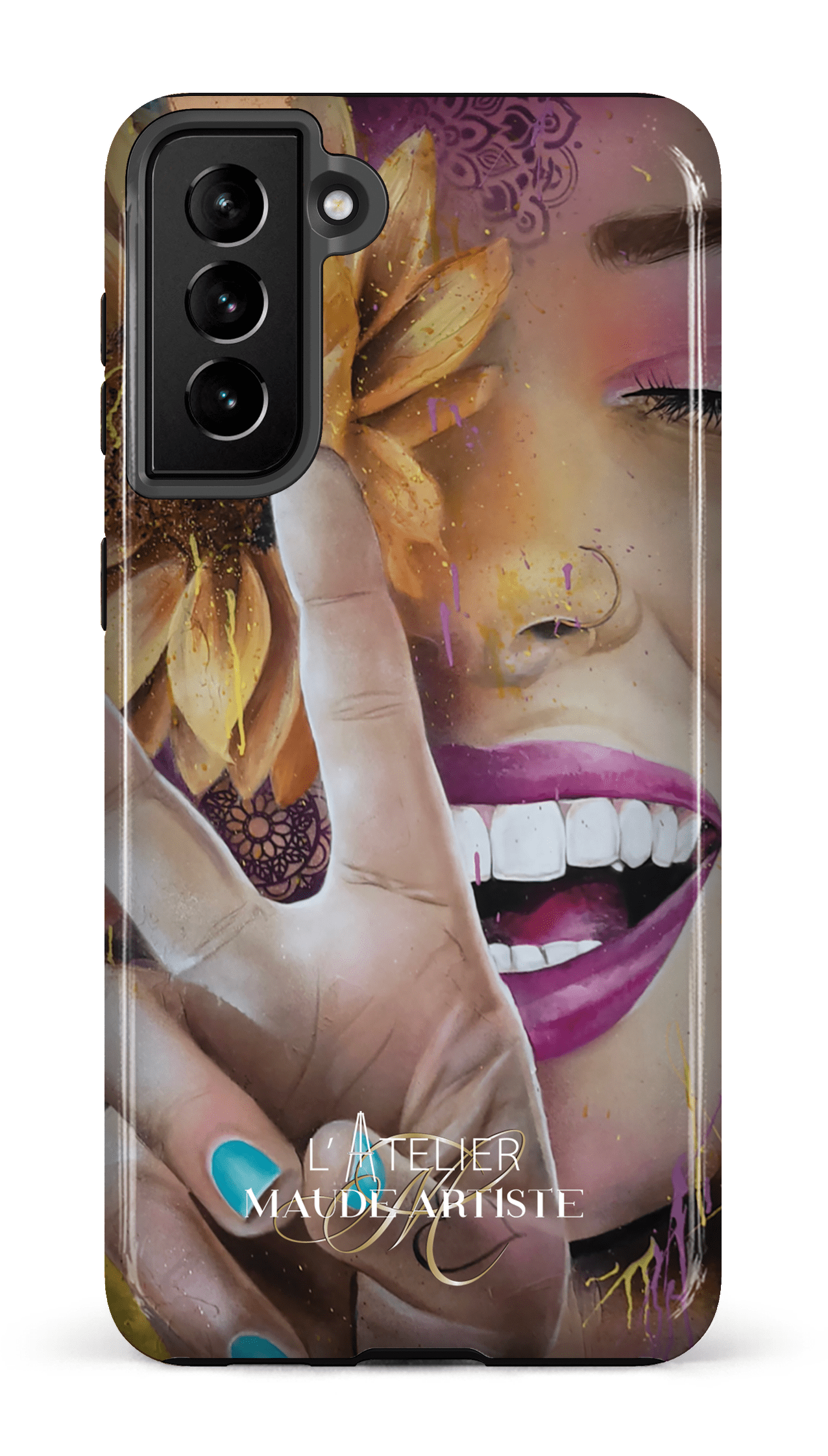 Galaxy S21 Plus Tough Around Peace by Maude -