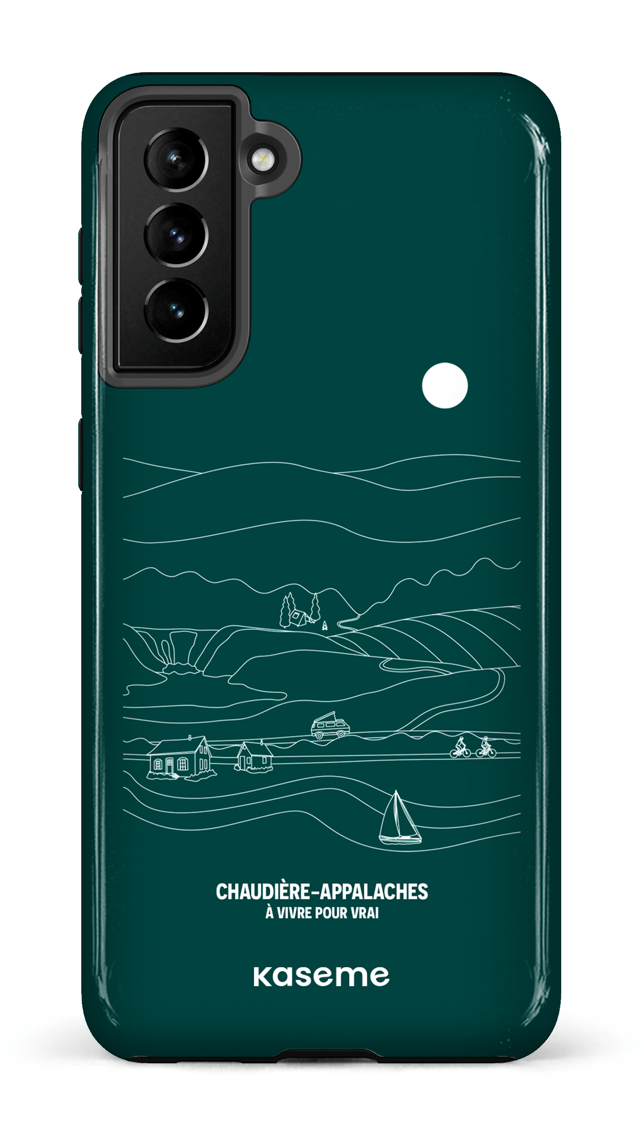 Galaxy S21 Plus Tough Paysage Line Art par TCA -