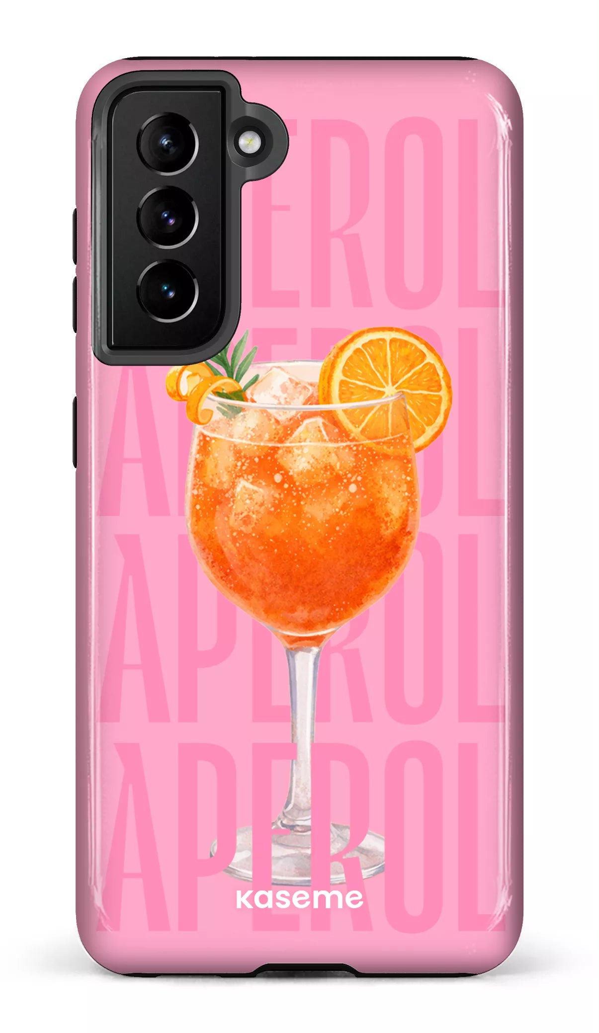 Galaxy S21 Tough Aperol Sunset Pink -