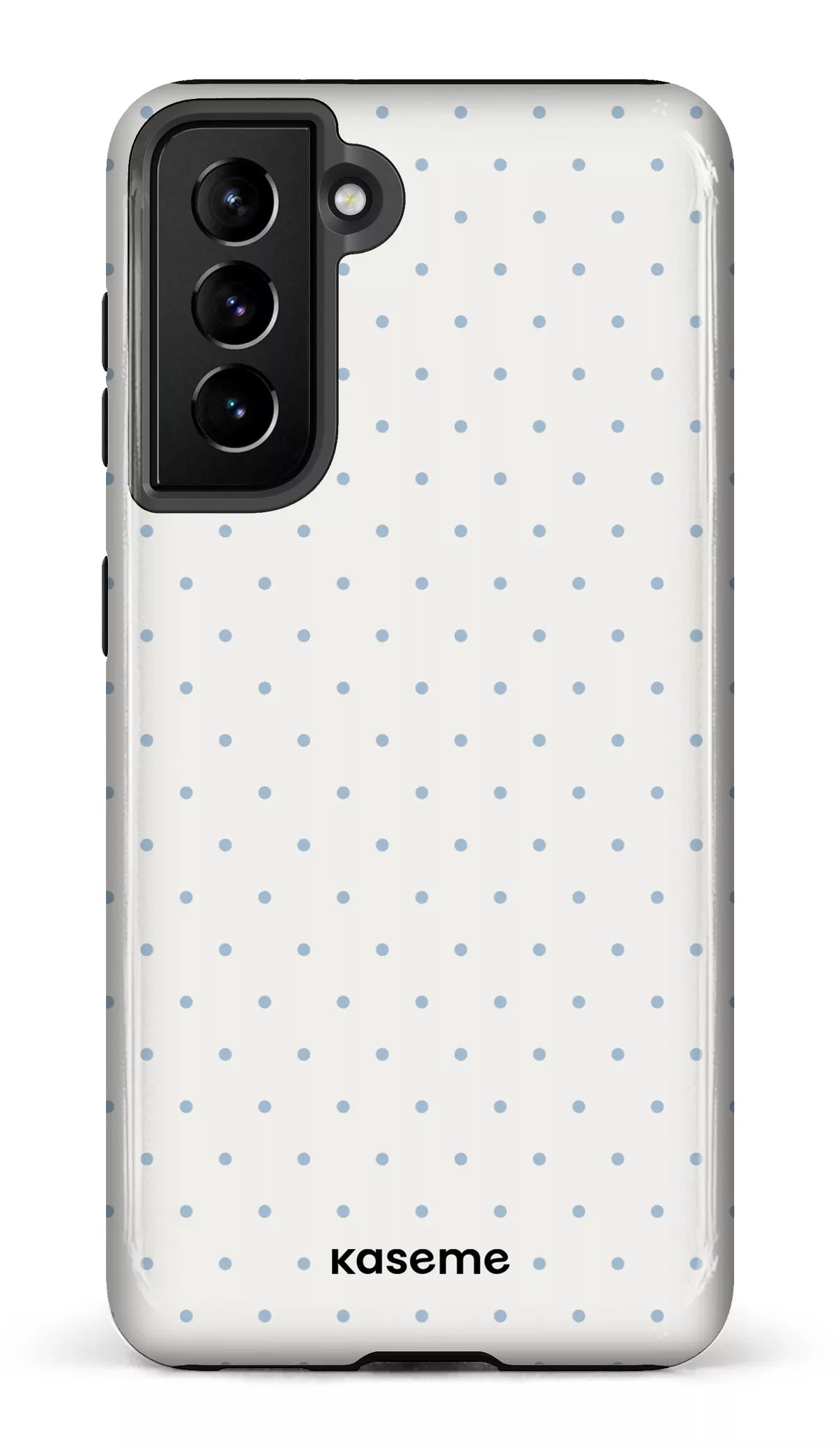 Galaxy S21 Tough Ditsy White & Blue -
