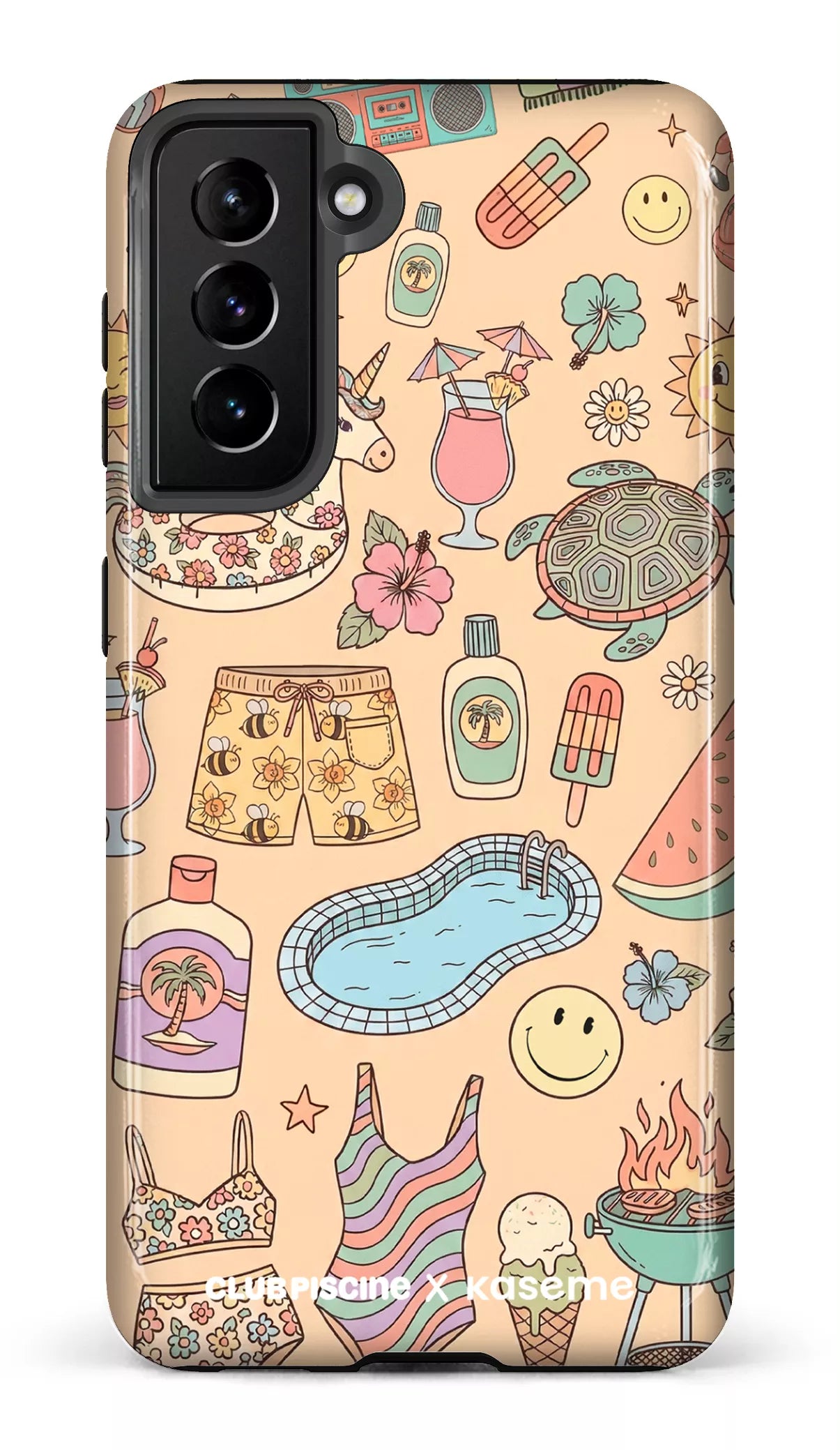Galaxy S21 Tough Summer Icon by Club Piscine -