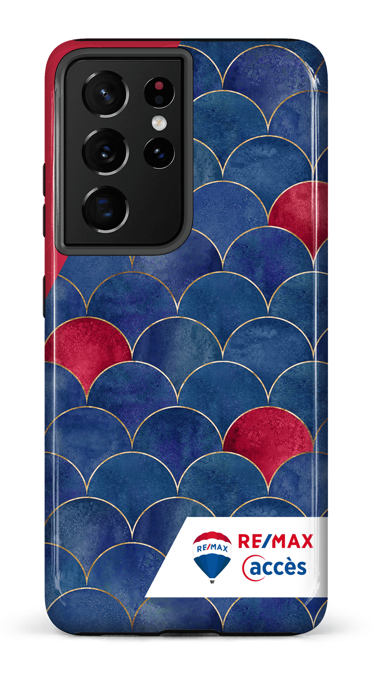 Galaxy S21 Ultra Tough Écailles bicolores -