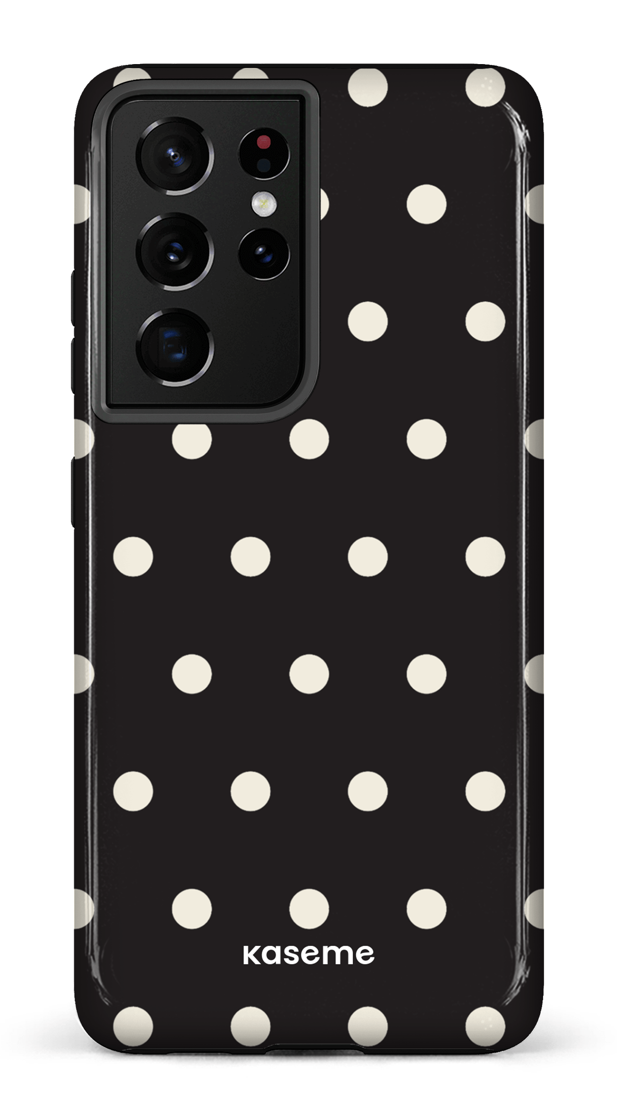 Galaxy S21 Ultra Tough Polka Black -