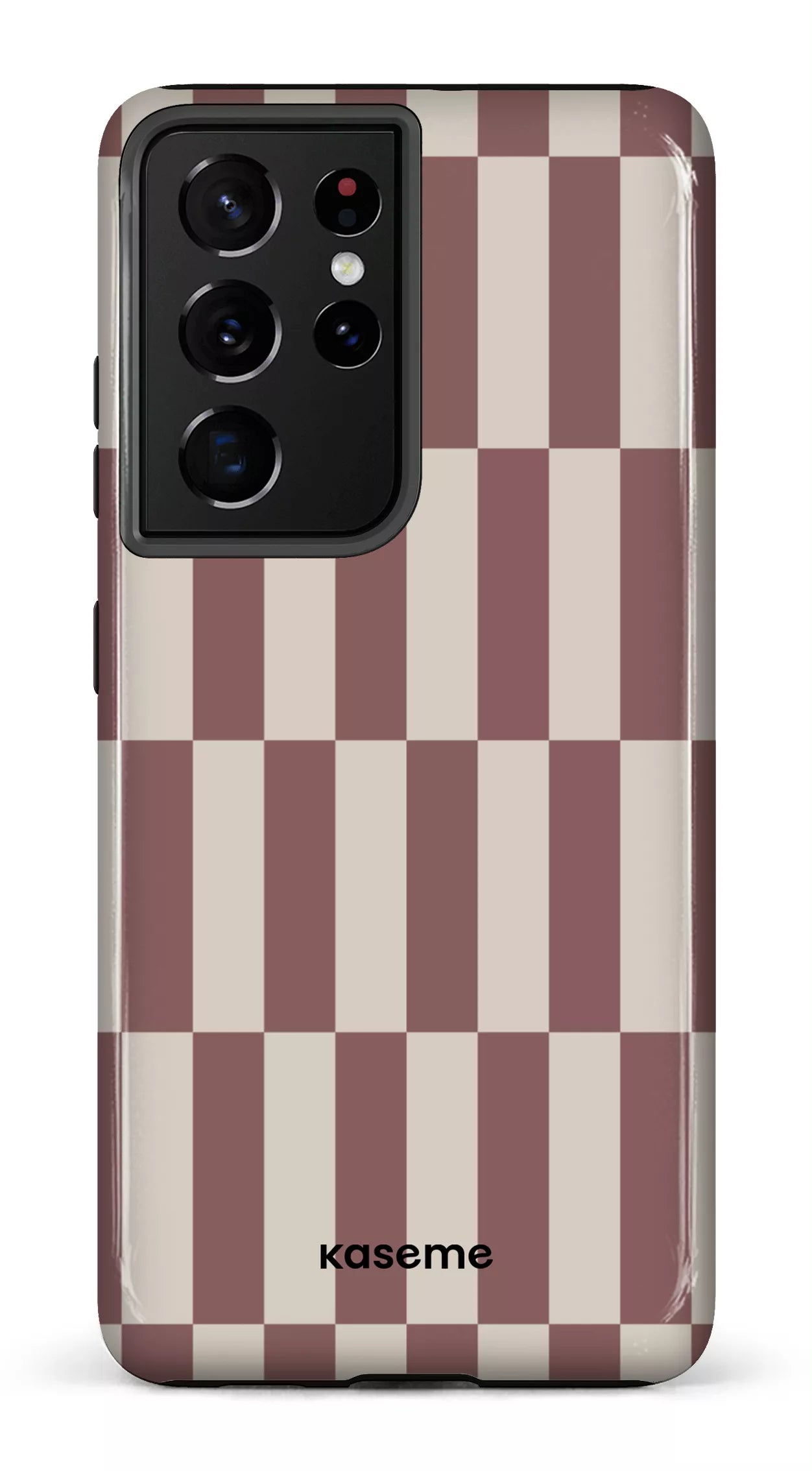 Galaxy S21 Ultra Tough Structured Brown -