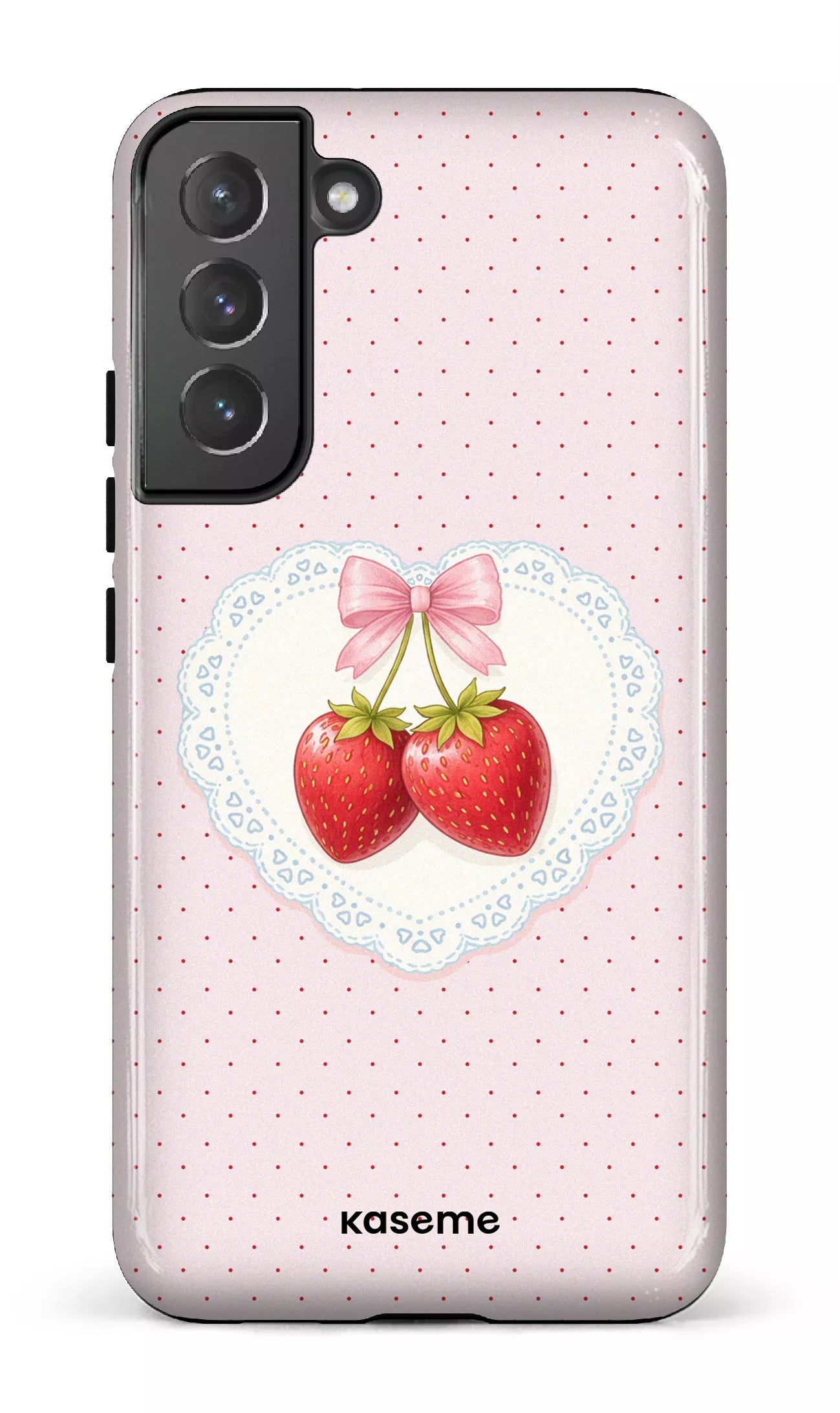 Galaxy S22 Plus Tough Fresa Lace Pink -