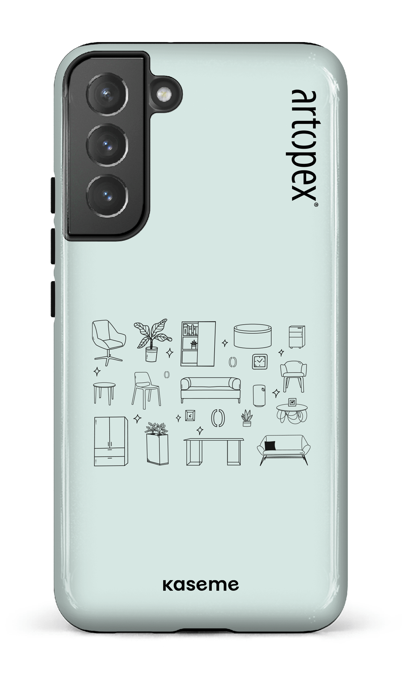 Galaxy S22 Plus Tough L'essentiel menthe par Artopex -