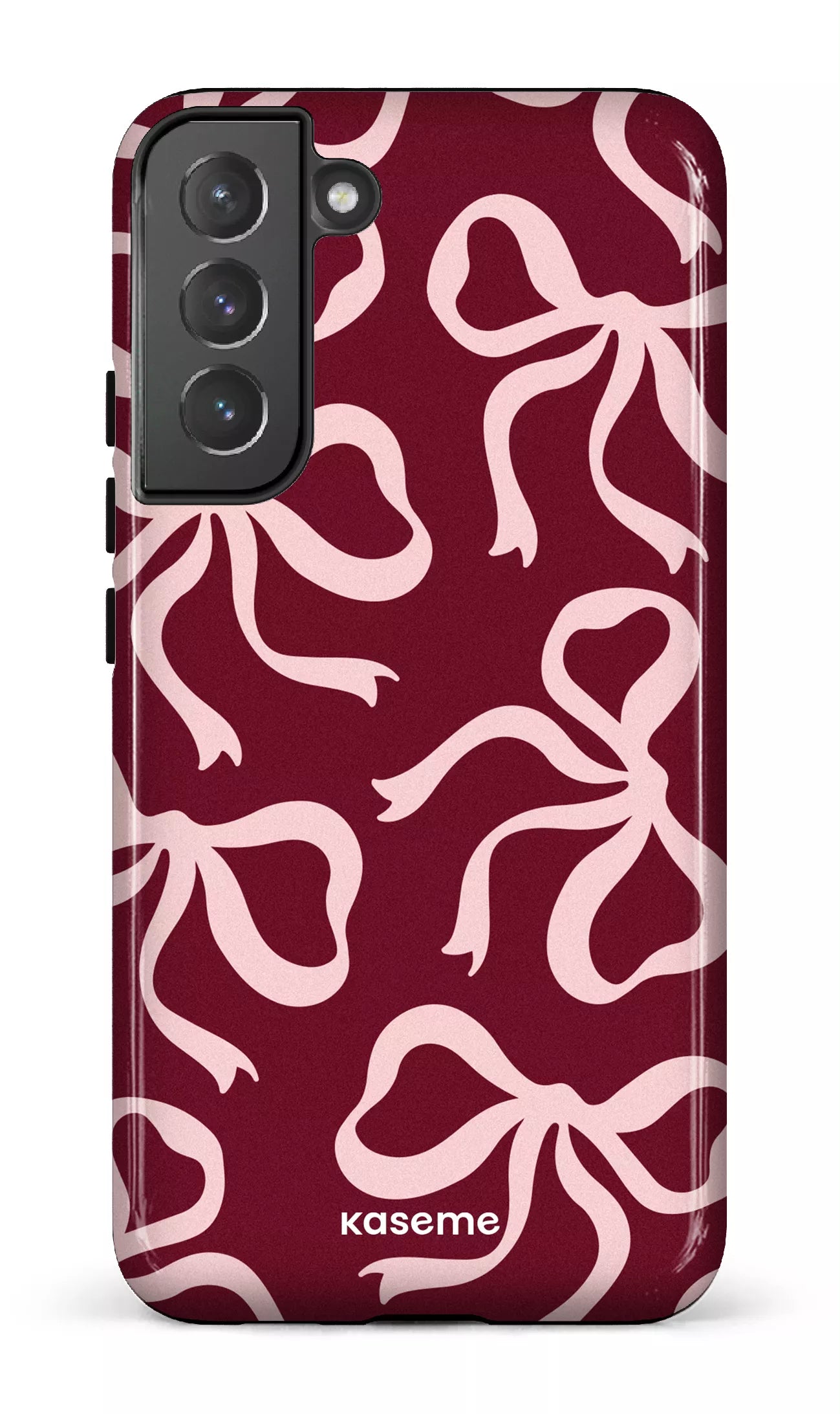 Galaxy S22 Plus Tough Lace Burgundy & Pink -