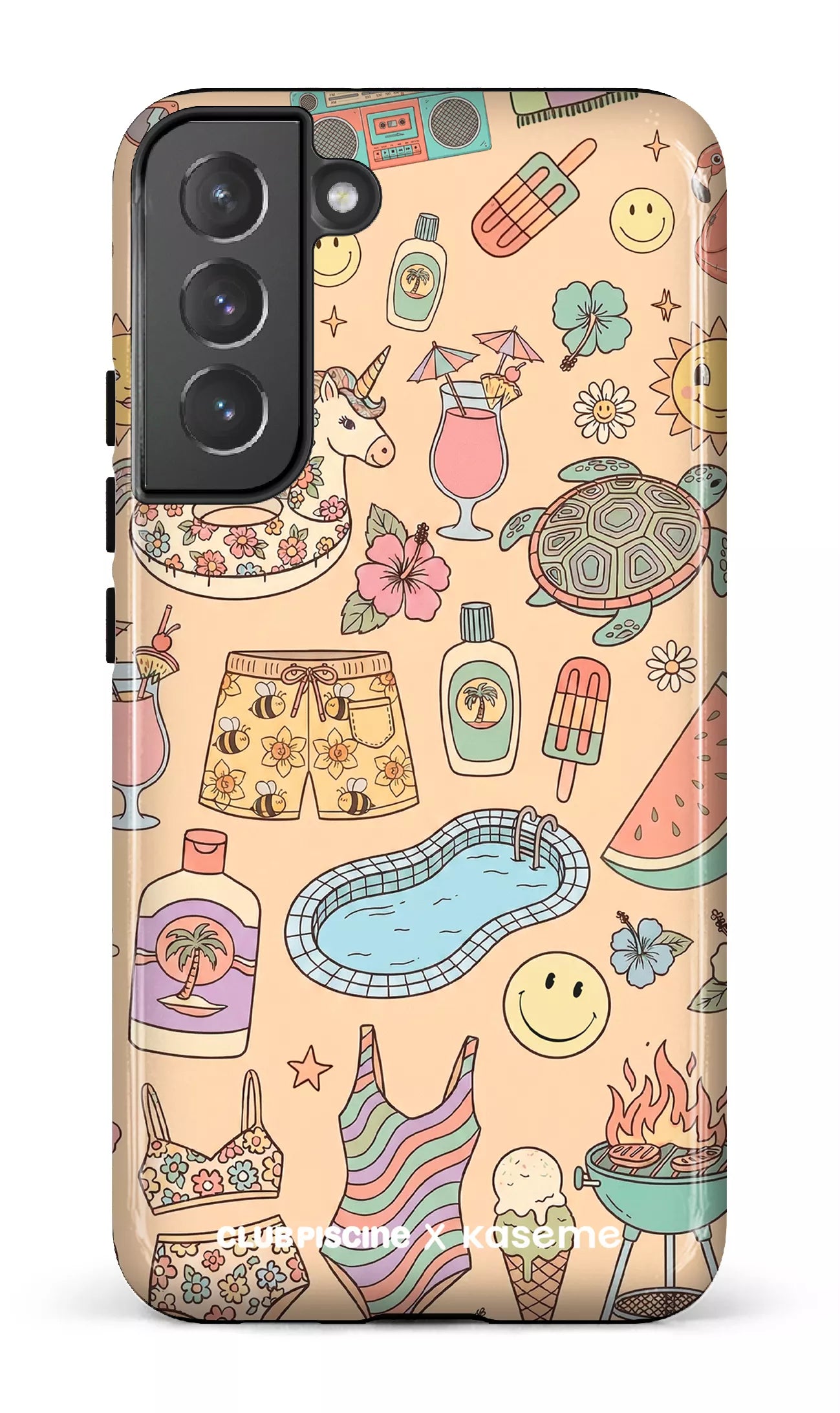 Galaxy S22 Plus Tough Summer Icon by Club Piscine -