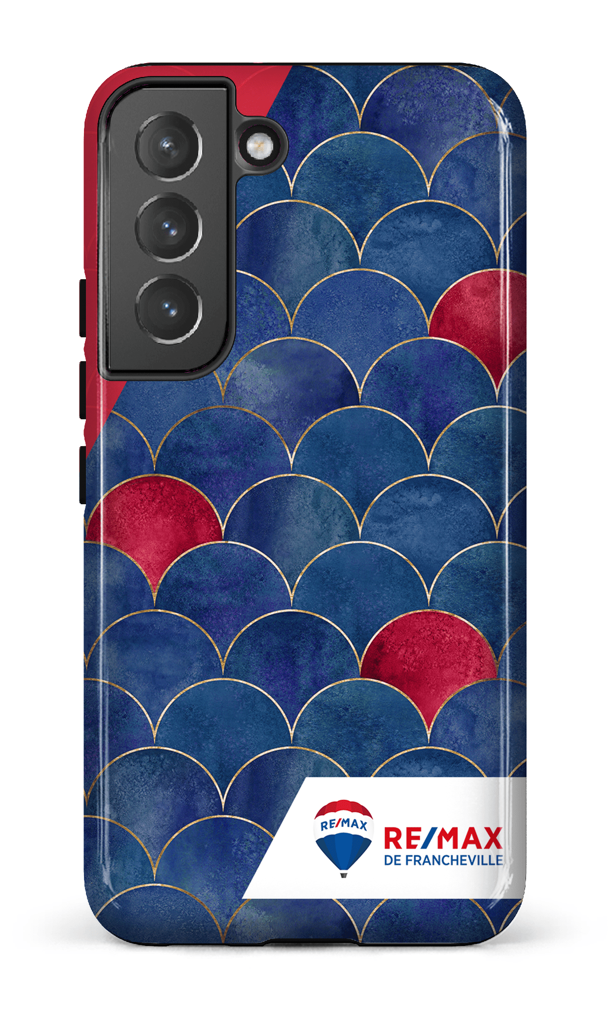 Galaxy S22 Tough Écailles bicolores de Francheville -