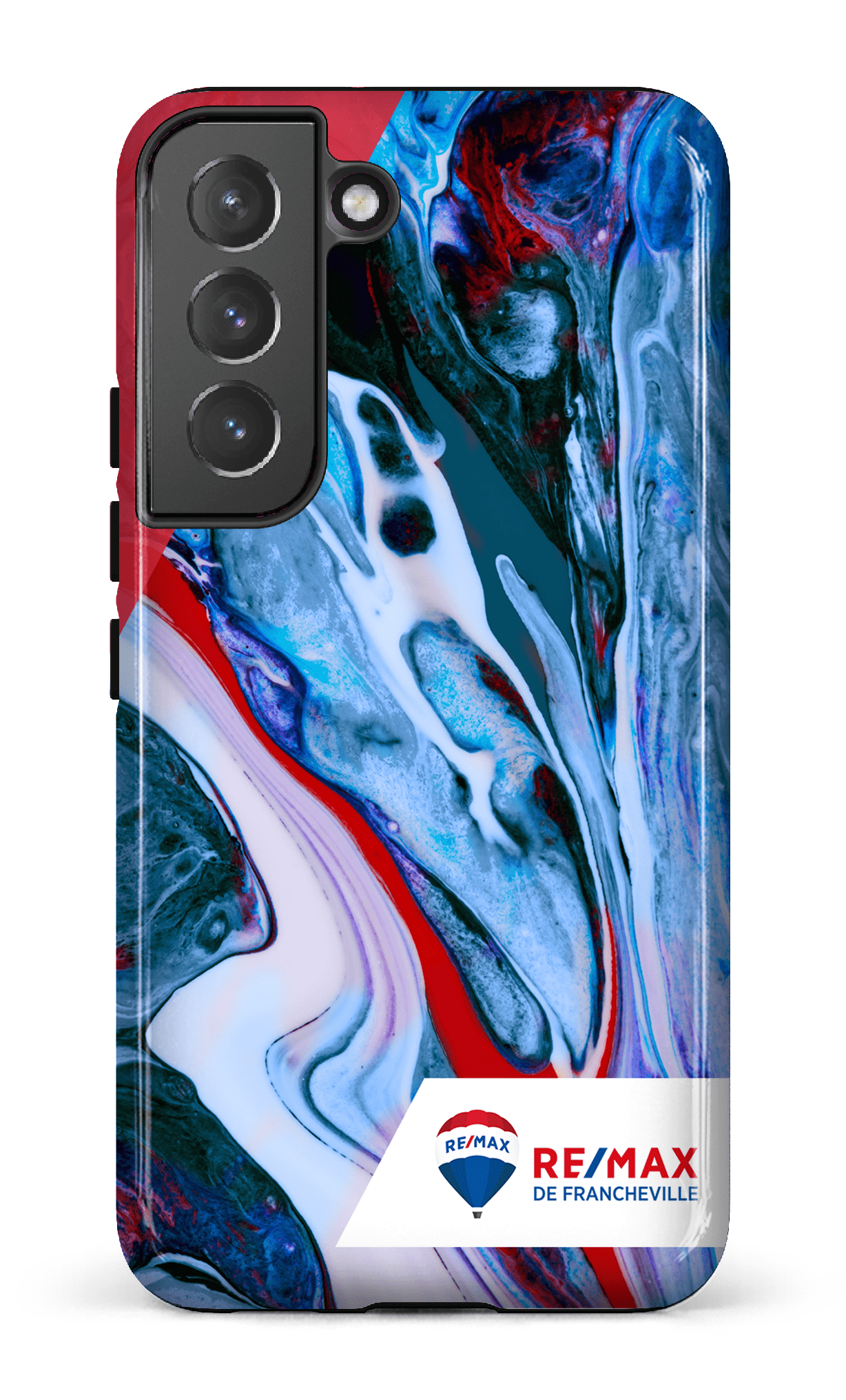 Galaxy S22 Tough Peinture marbrée claire de Francheville -