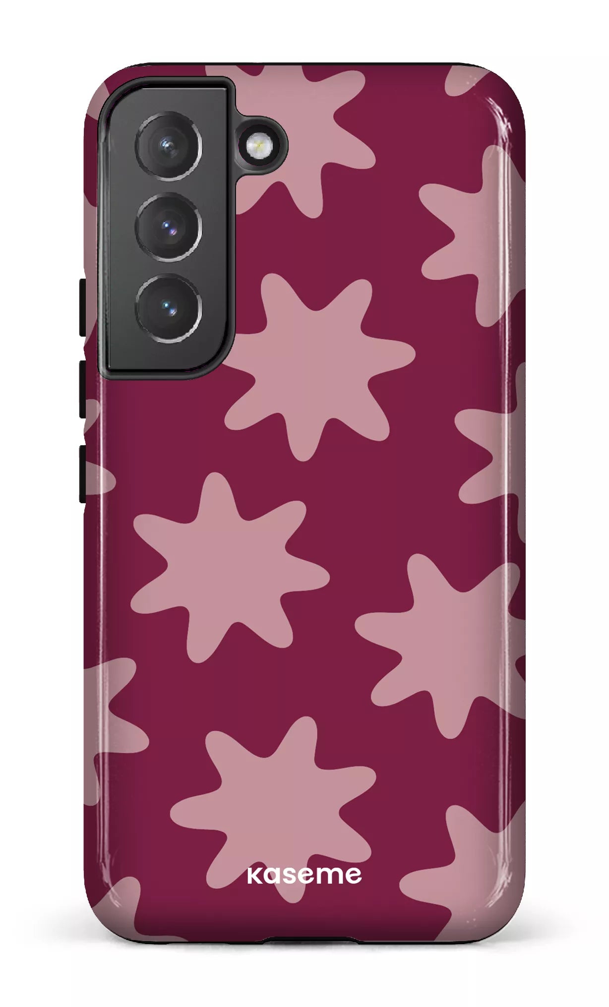 Galaxy S22 Tough Unframed Burgundy -