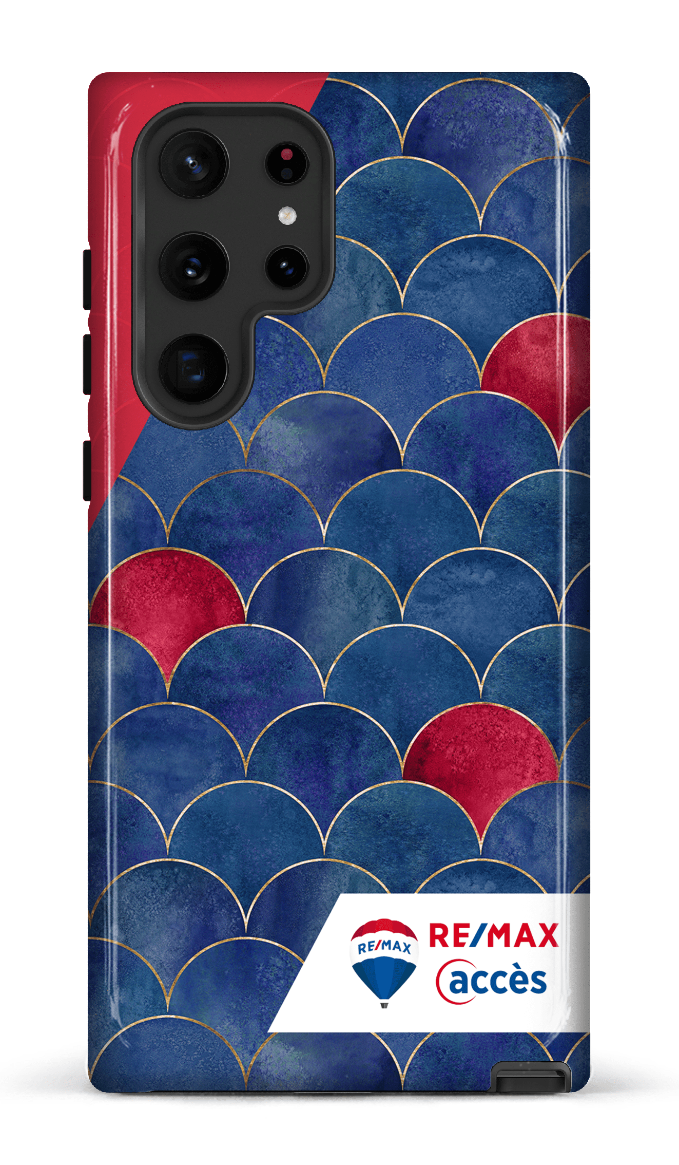 Galaxy S22 Ultra Tough Écailles bicolores -