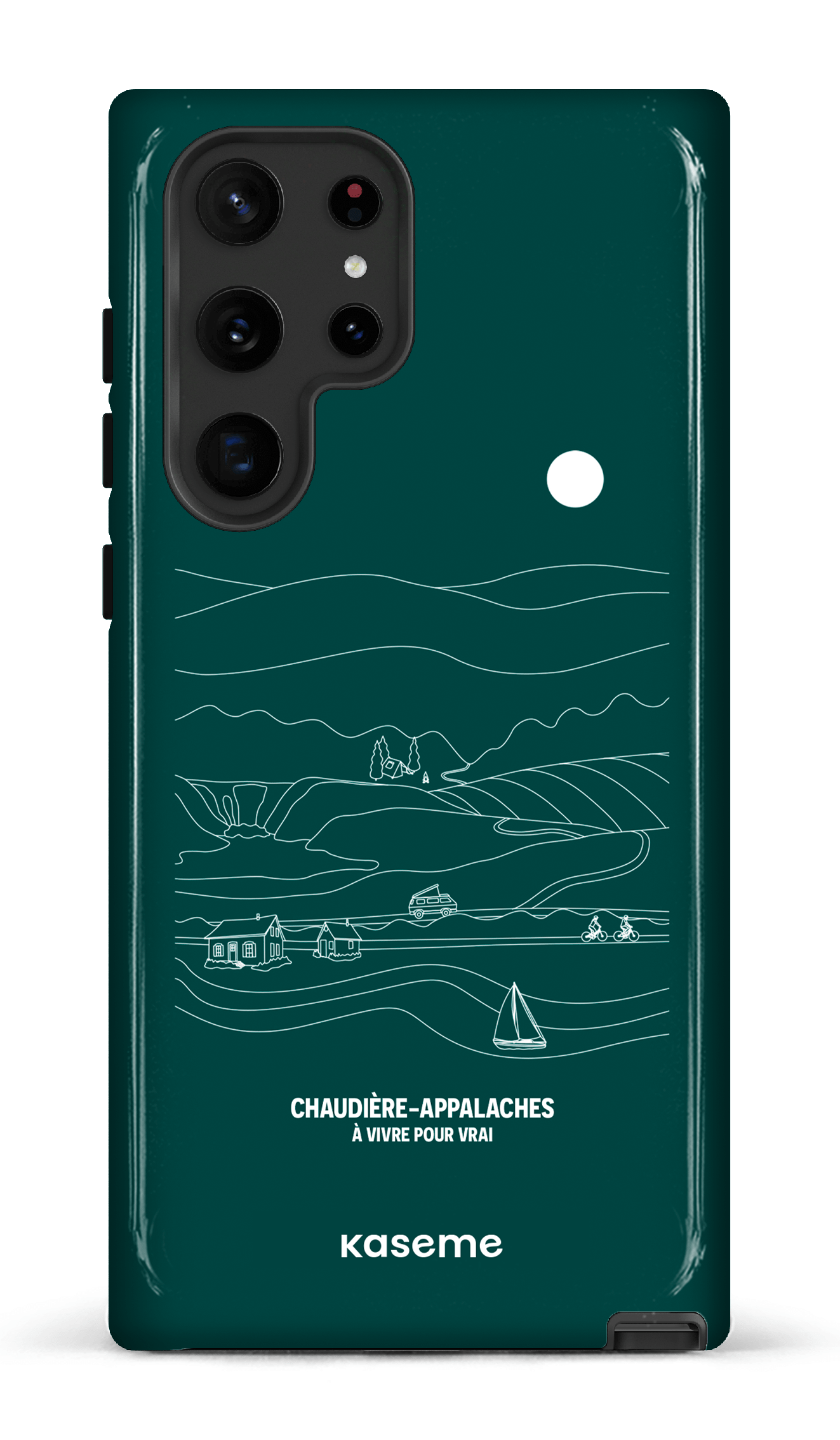 Galaxy S22 Ultra Tough Paysage Line Art par TCA -