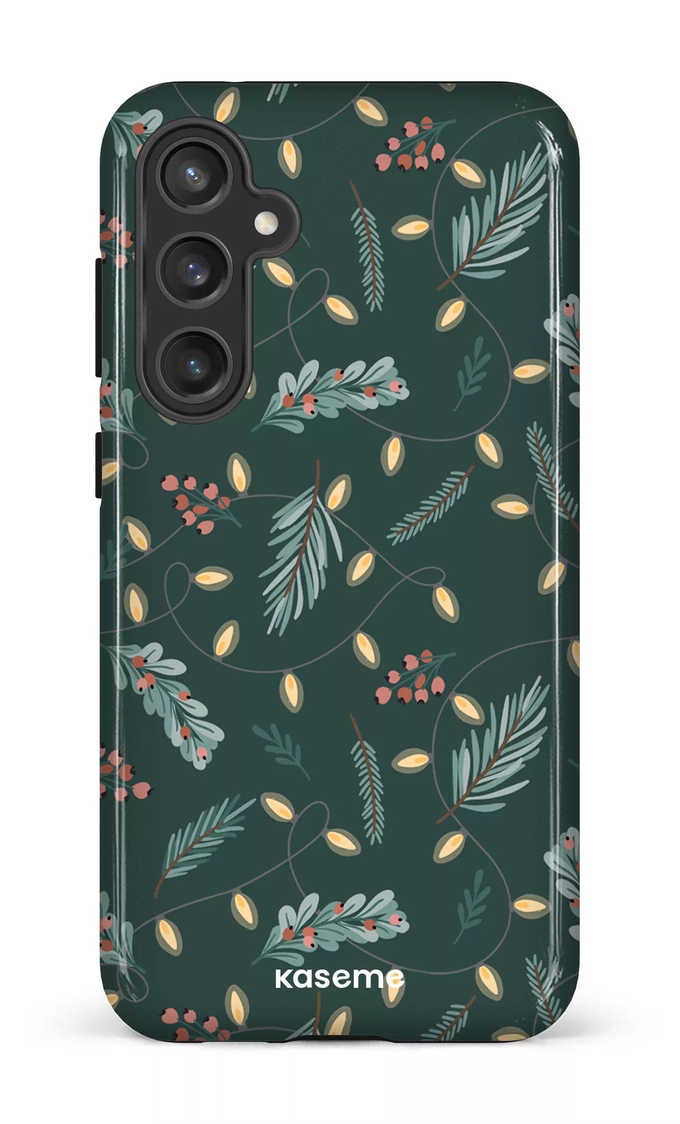 Galaxy S23 FE Tough Cozy winter night green -