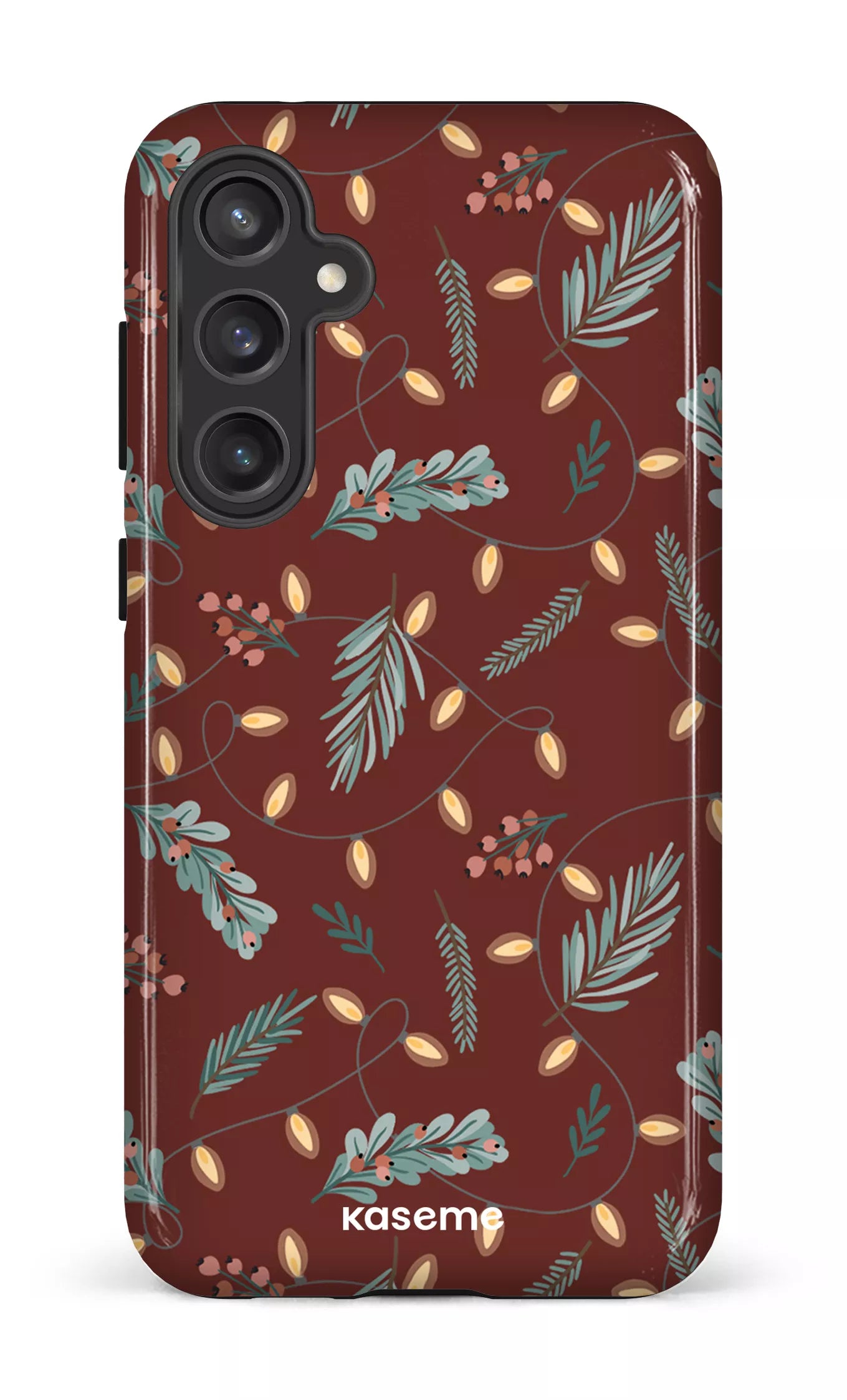 Galaxy S23 FE Tough Cozy winter night red -