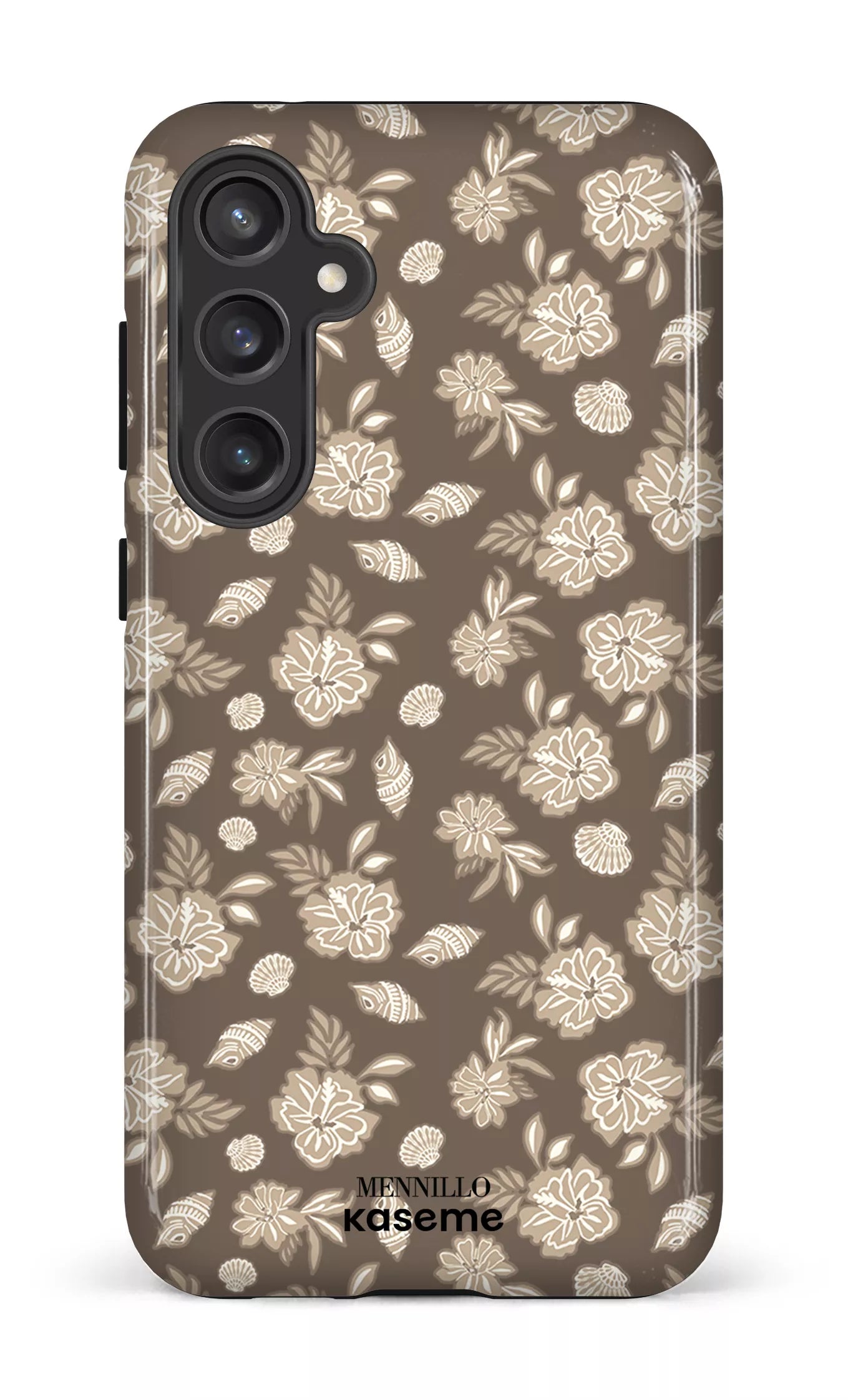 Galaxy S23 FE Tough Floral Cream by Mennillo -