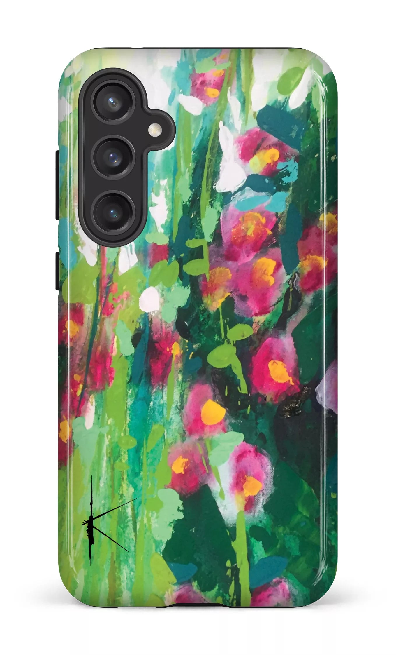 Galaxy S23 FE Tough La Rose Trémière par Kristine Girard -