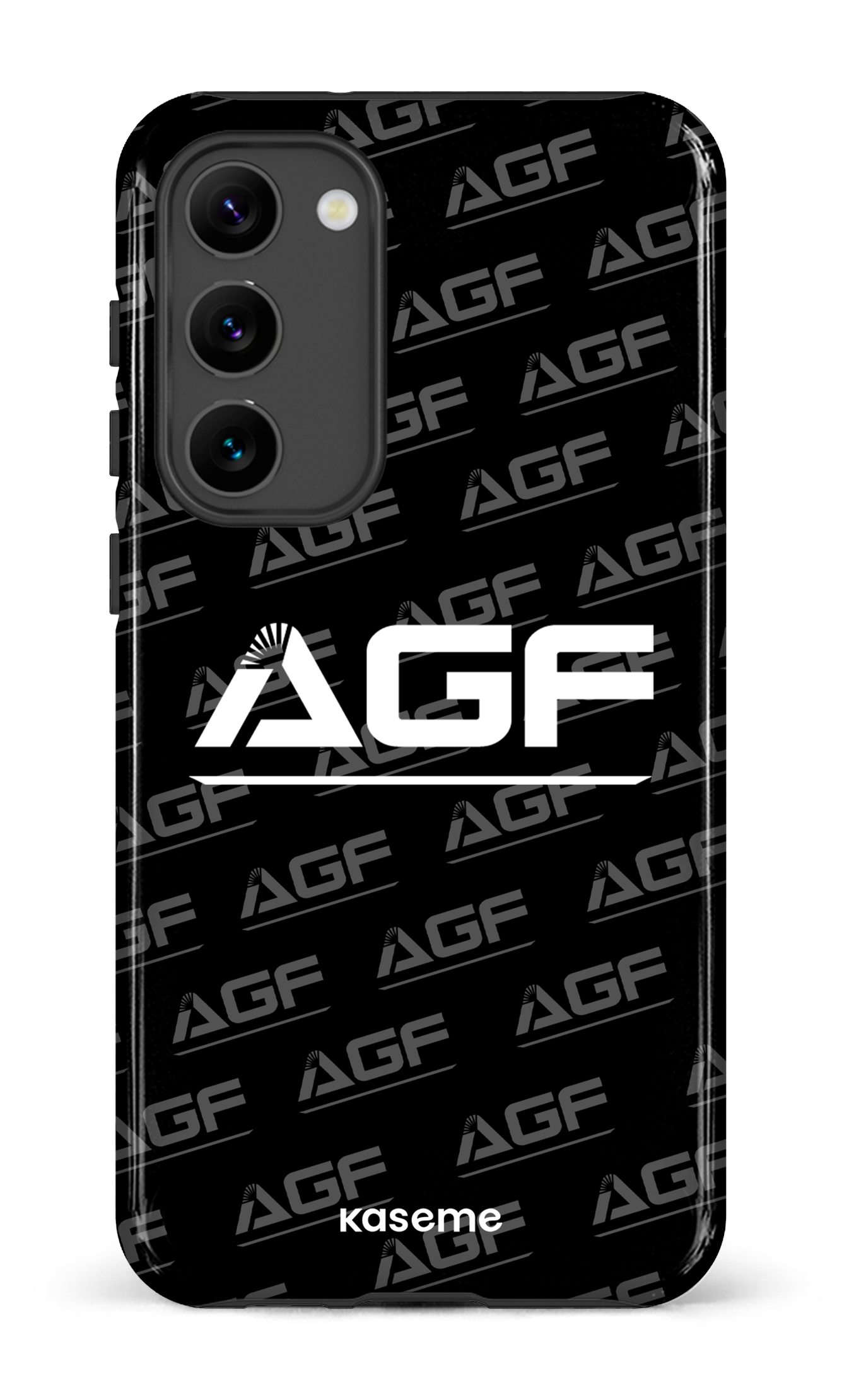 Galaxy S23 Plus Tough Gloss AGF Noir -