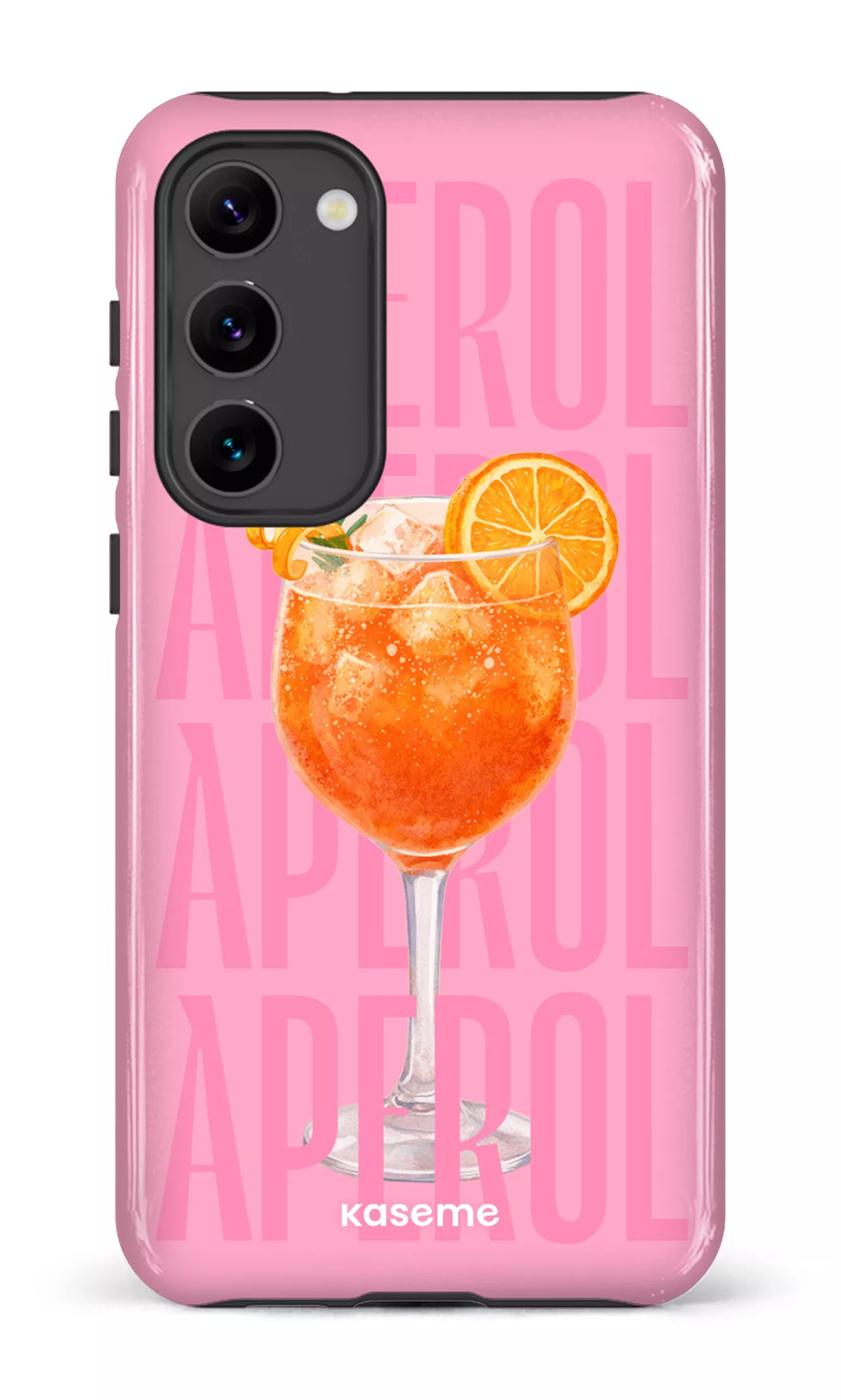 Galaxy S23 Plus Tough Gloss Aperol Sunset Pink -