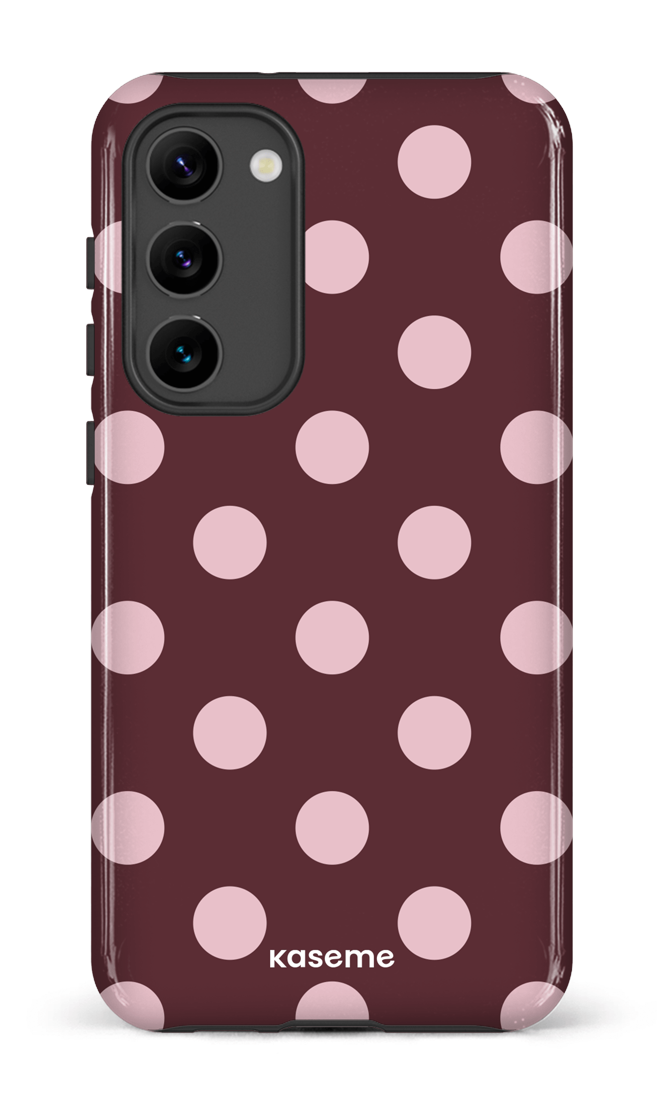 Galaxy S23 Plus Tough Gloss Couture Burgundy -