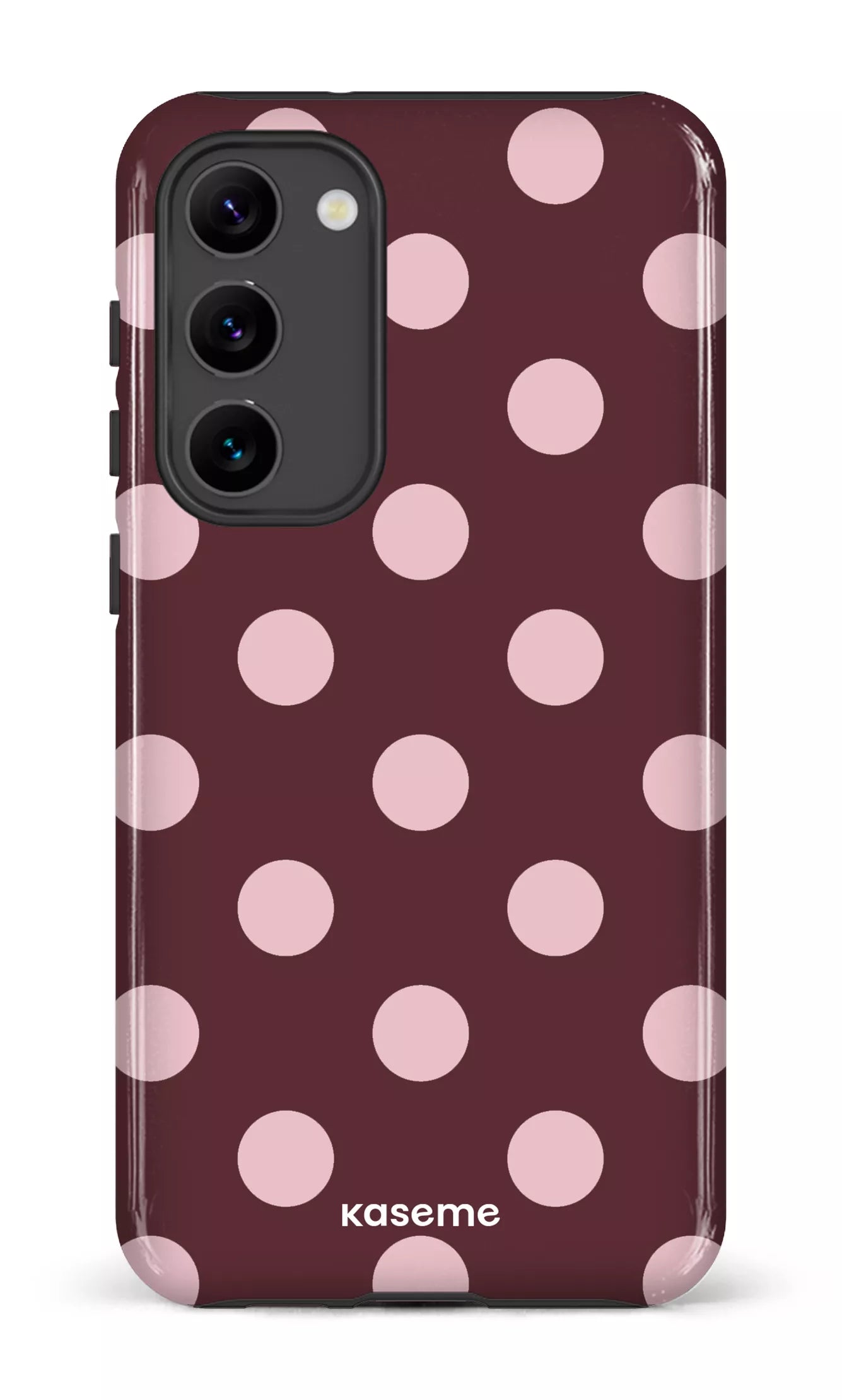 Galaxy S23 Plus Tough Gloss Couture Burgundy -