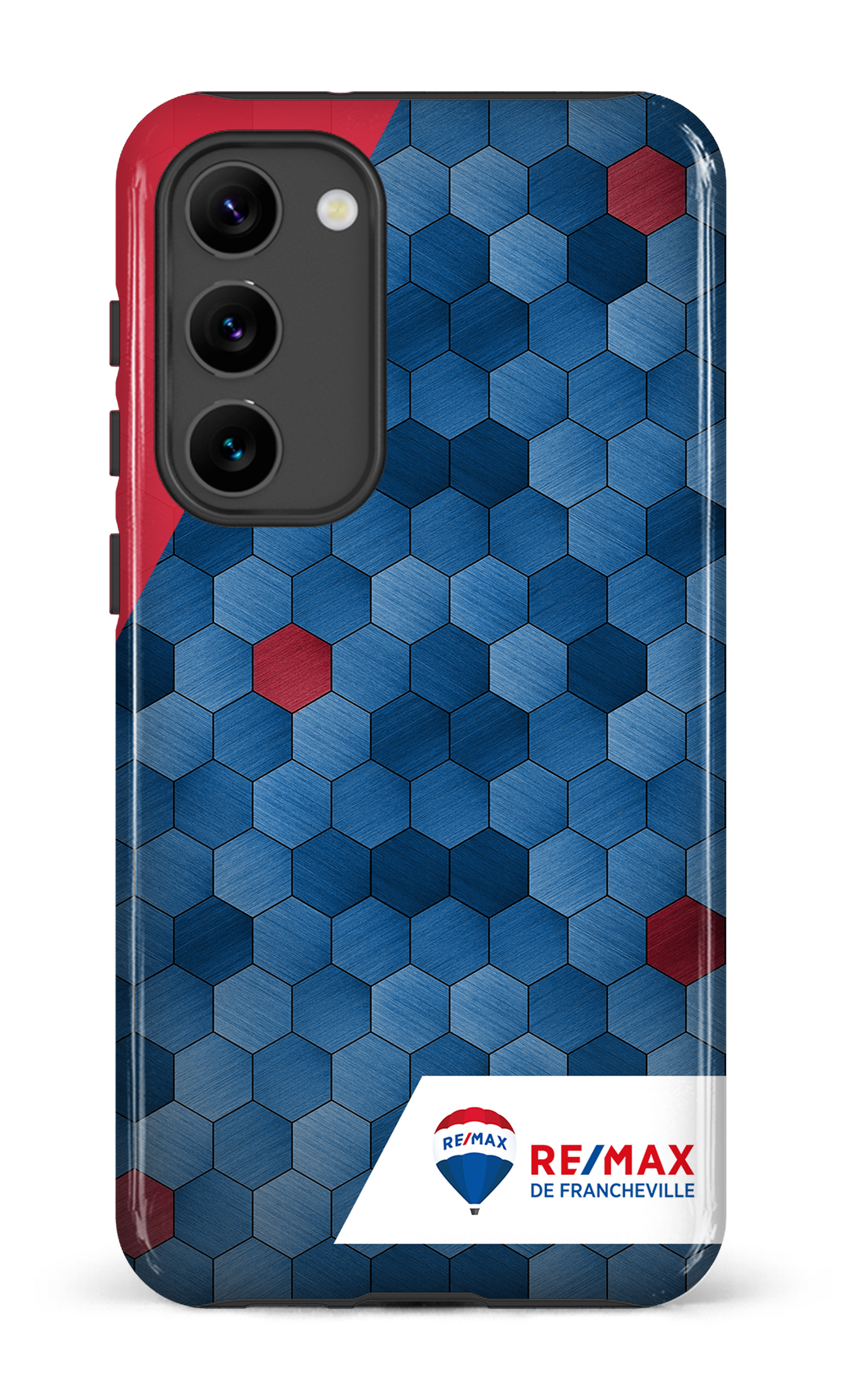 Galaxy S23 Plus Tough Gloss Exagones texturés de Francheville -