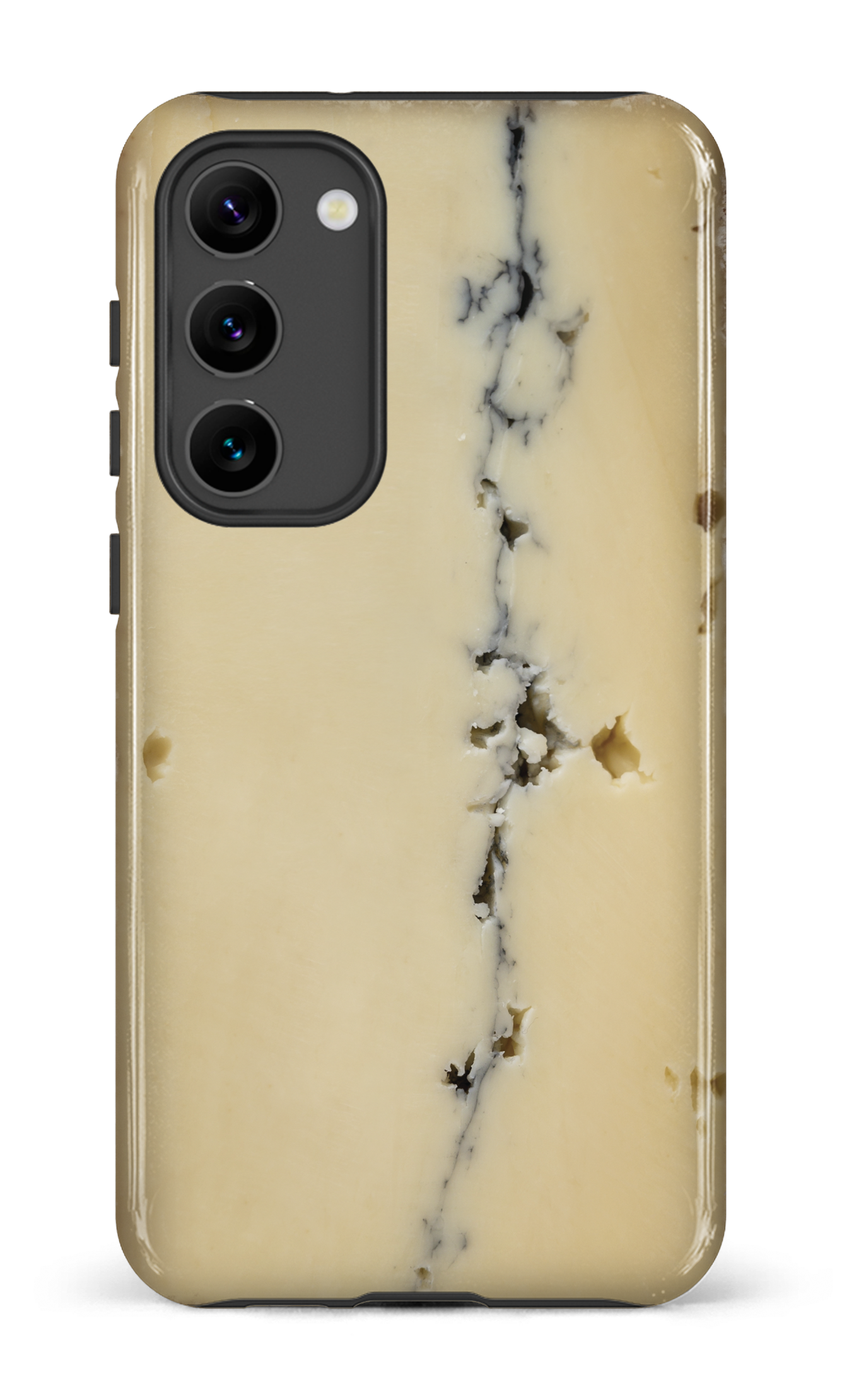 Galaxy S23 Plus Tough Gloss Fromage Cendré -