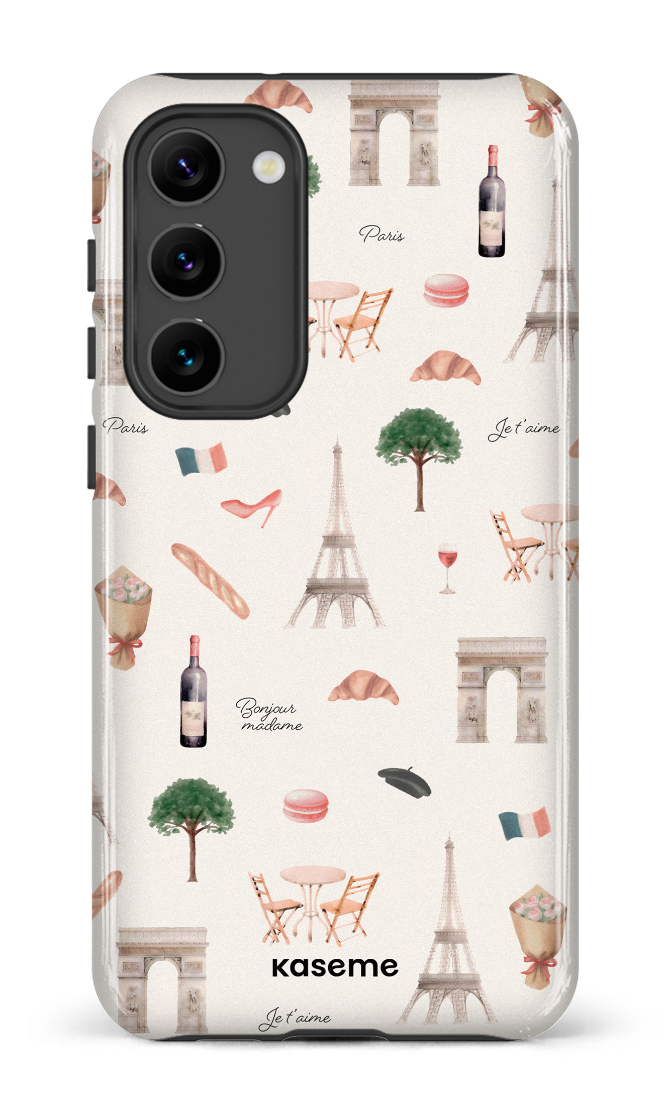 Galaxy S23 Plus Tough Gloss Je t'aime Paris -