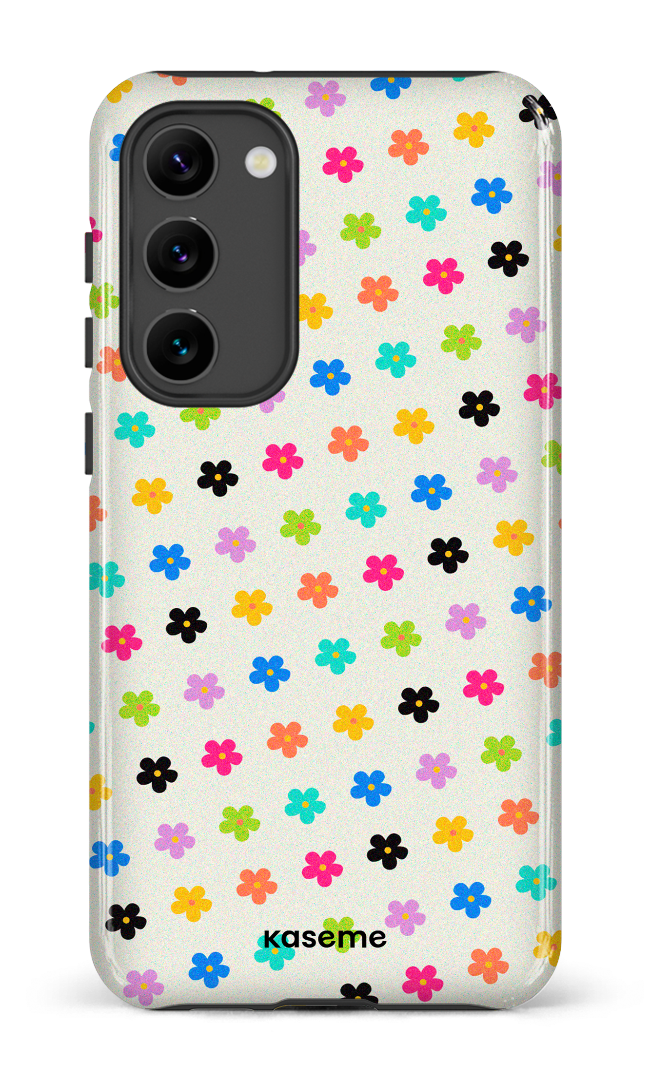 Galaxy S23 Plus Tough Gloss Joyful Flowers -