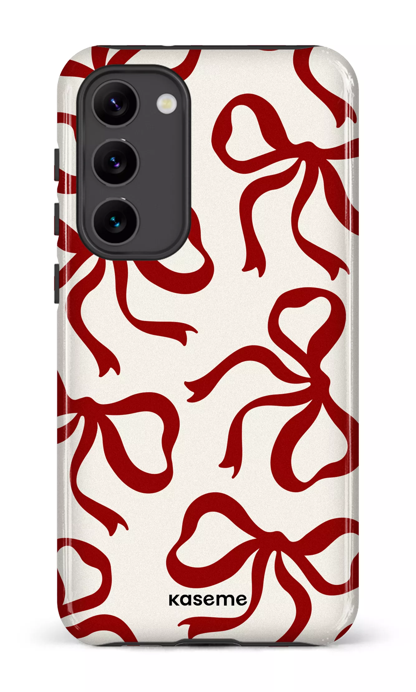 Galaxy S23 Plus Tough Gloss Lace Burgundy -