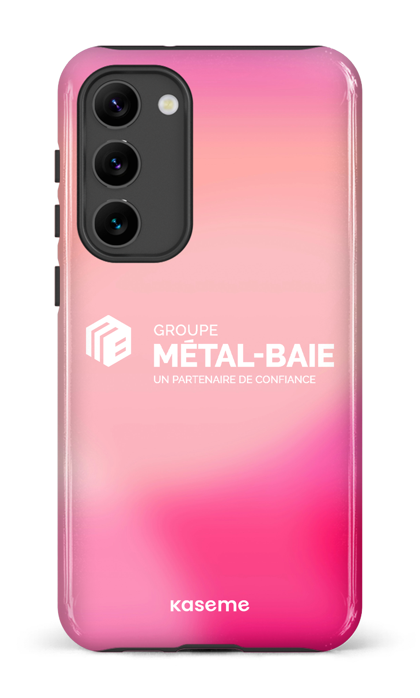 Galaxy S23 Plus Tough Gloss Métal-Baie Tie-Dye -