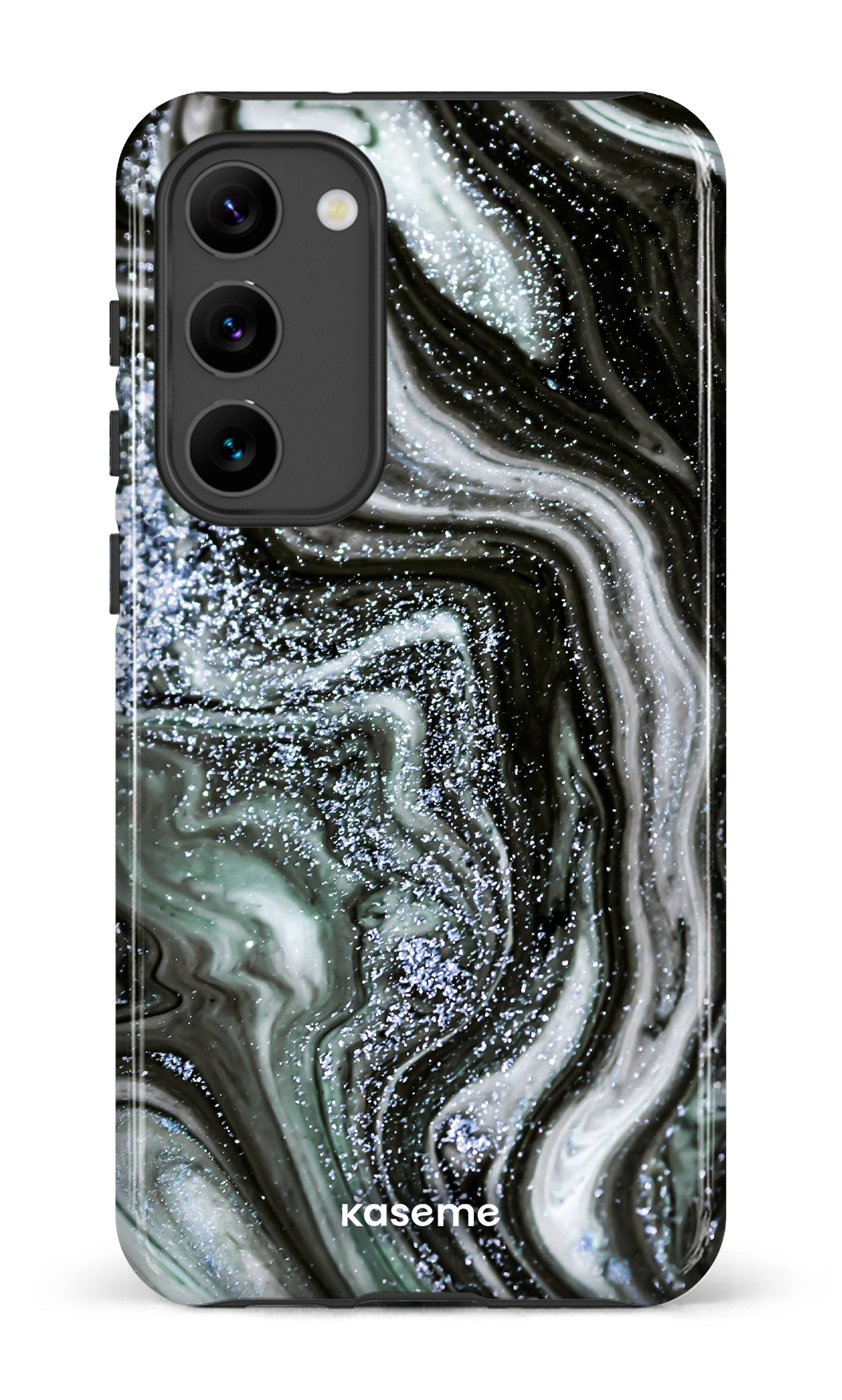 Galaxy S23 Plus Tough Gloss Shimmering Secrets Blue -