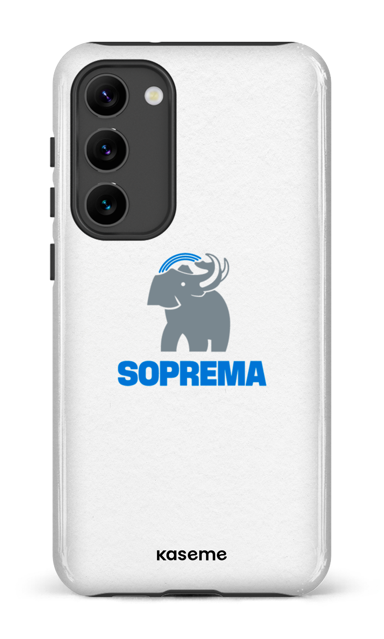 Galaxy S23 Plus Tough Gloss Soprema Blanc -