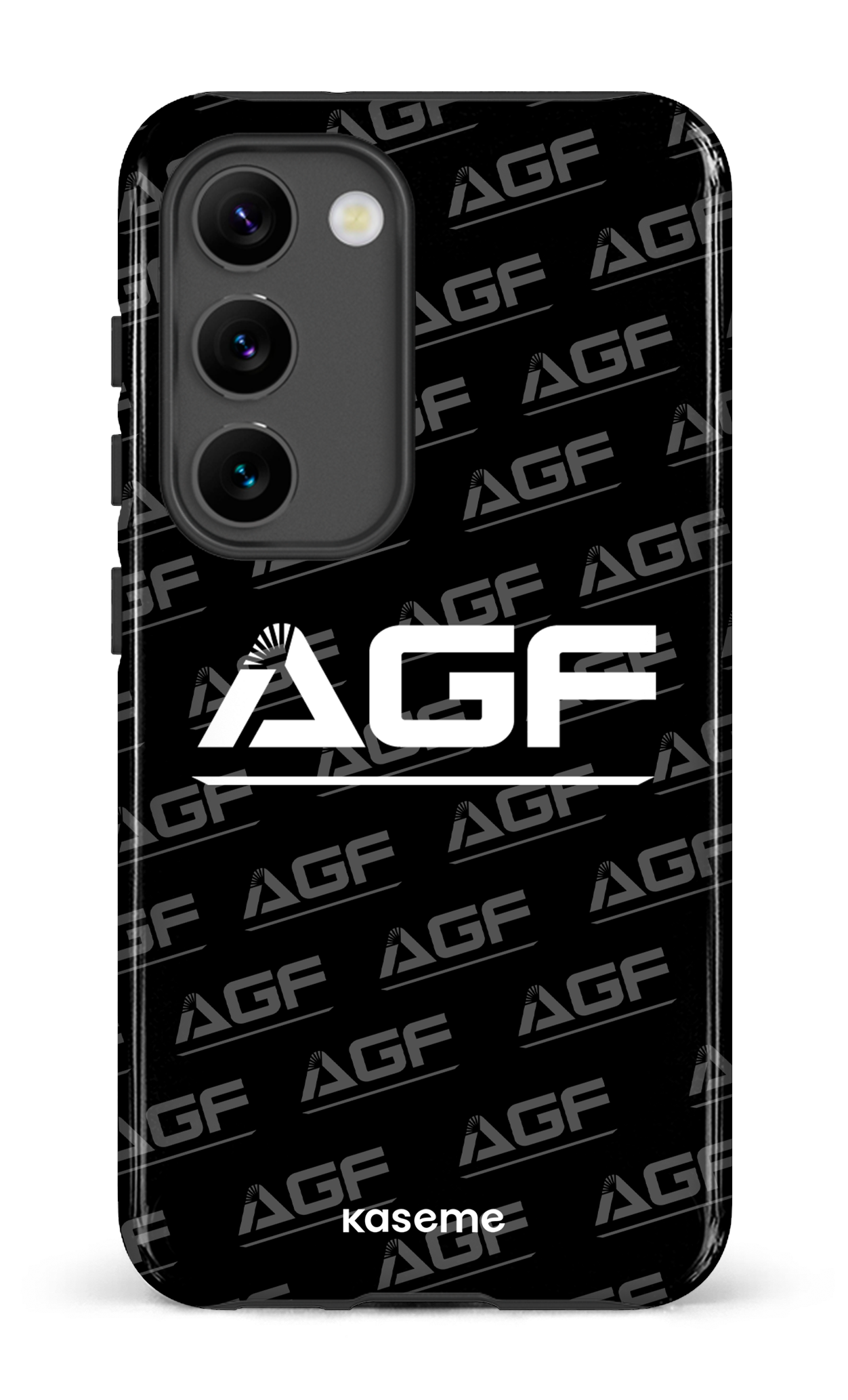 Galaxy S23 Tough Gloss AGF Noir -