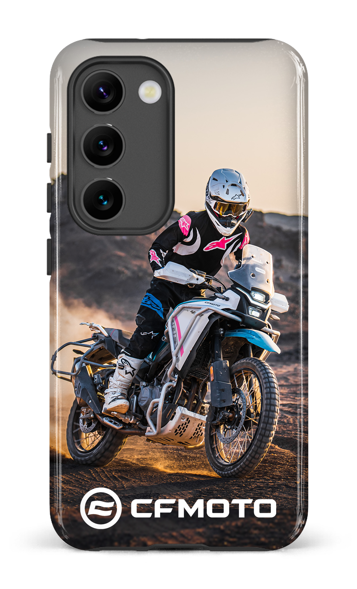 Galaxy S23 Tough Gloss CF Moto 7 -