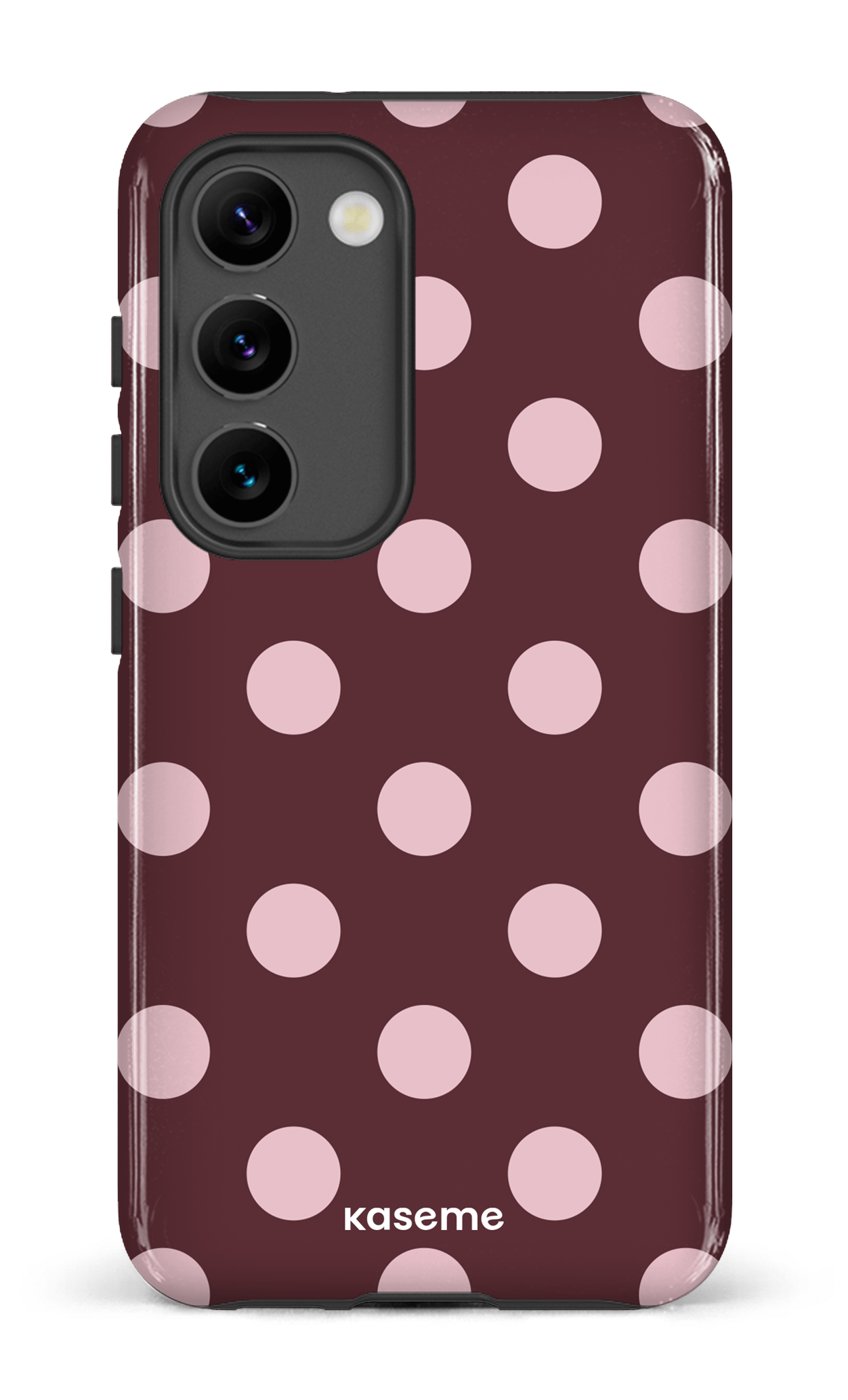 Galaxy S23 Tough Gloss Couture Burgundy -