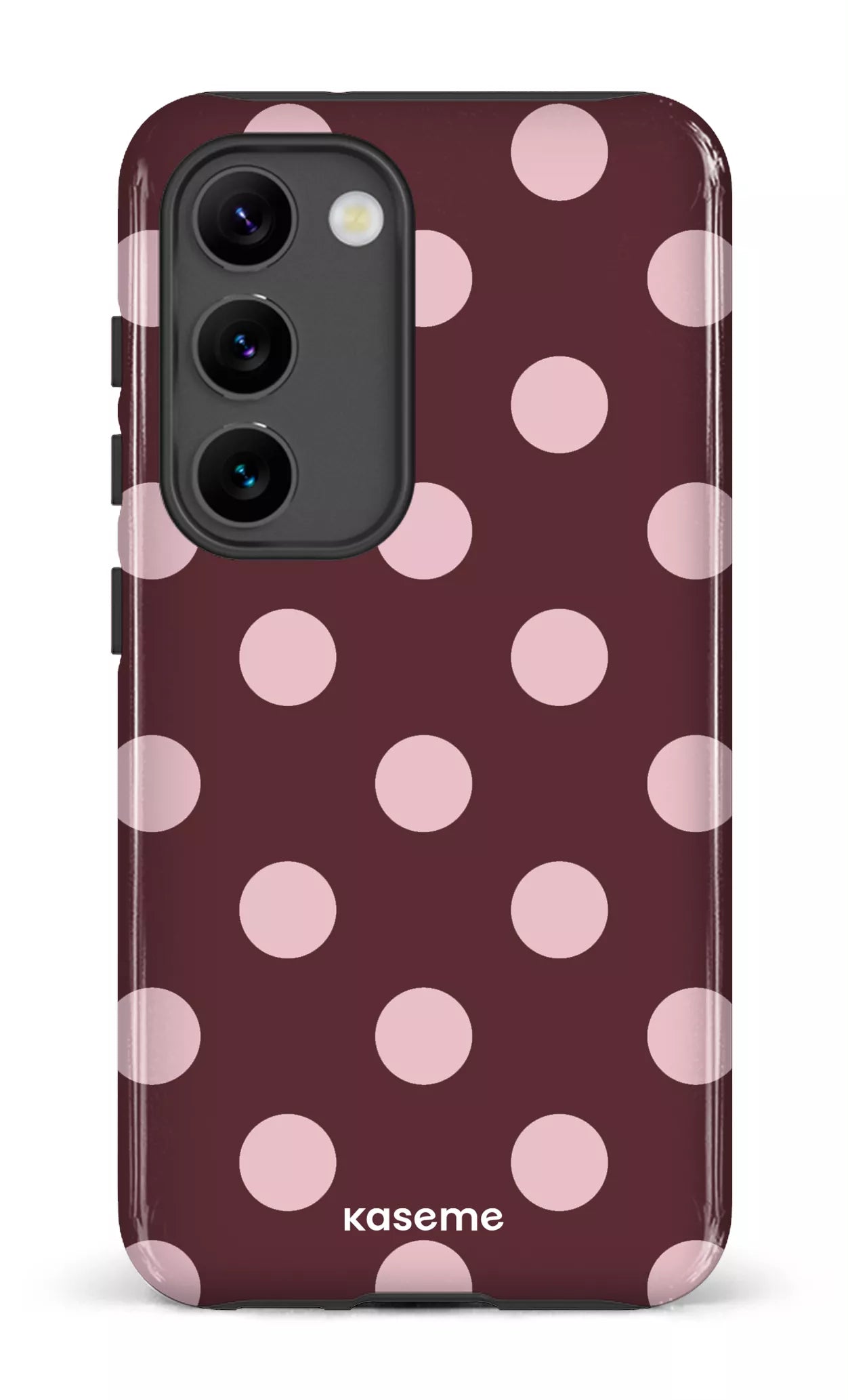 Galaxy S23 Tough Gloss Couture Burgundy -