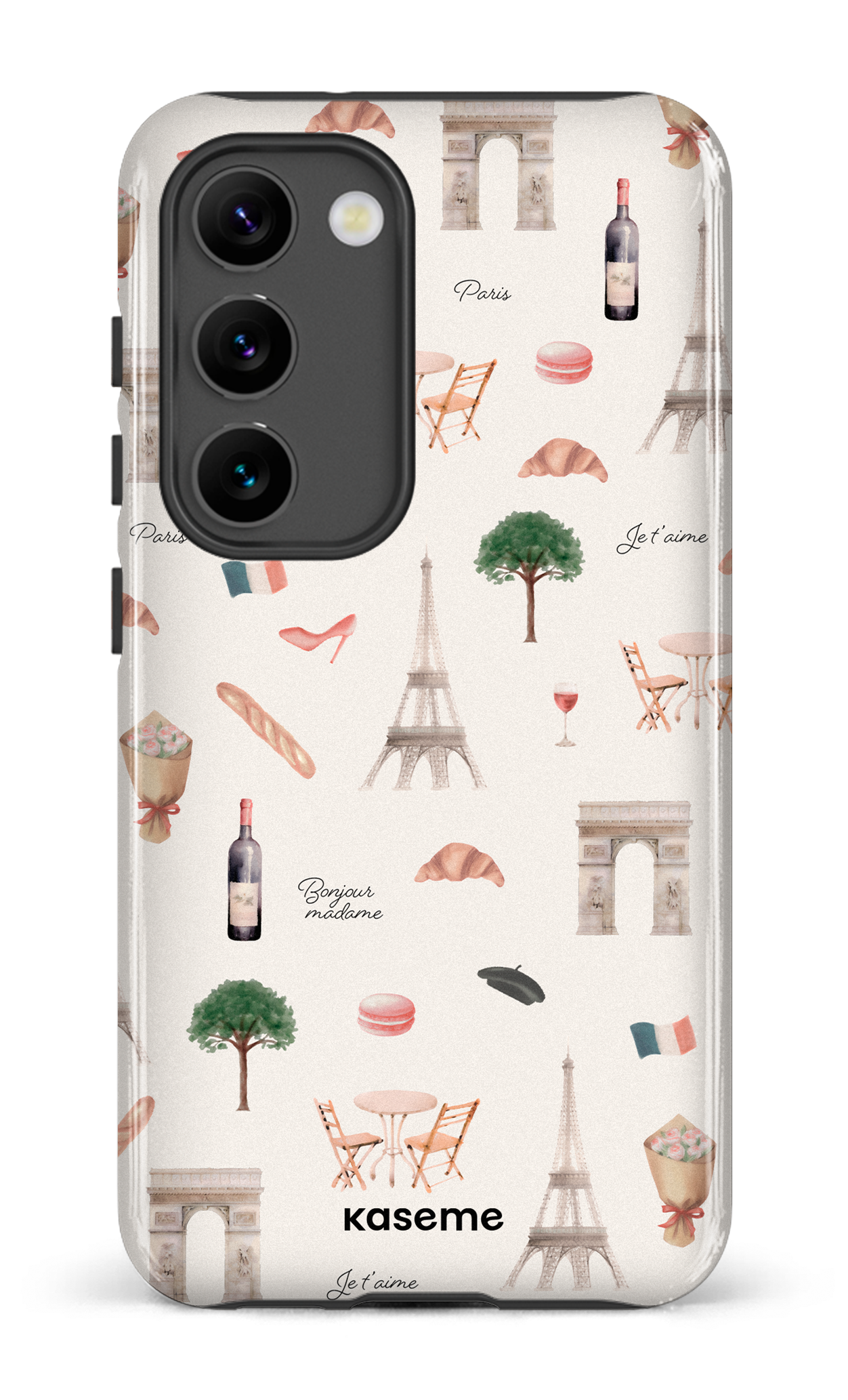 Galaxy S23 Tough Gloss Je t'aime Paris -