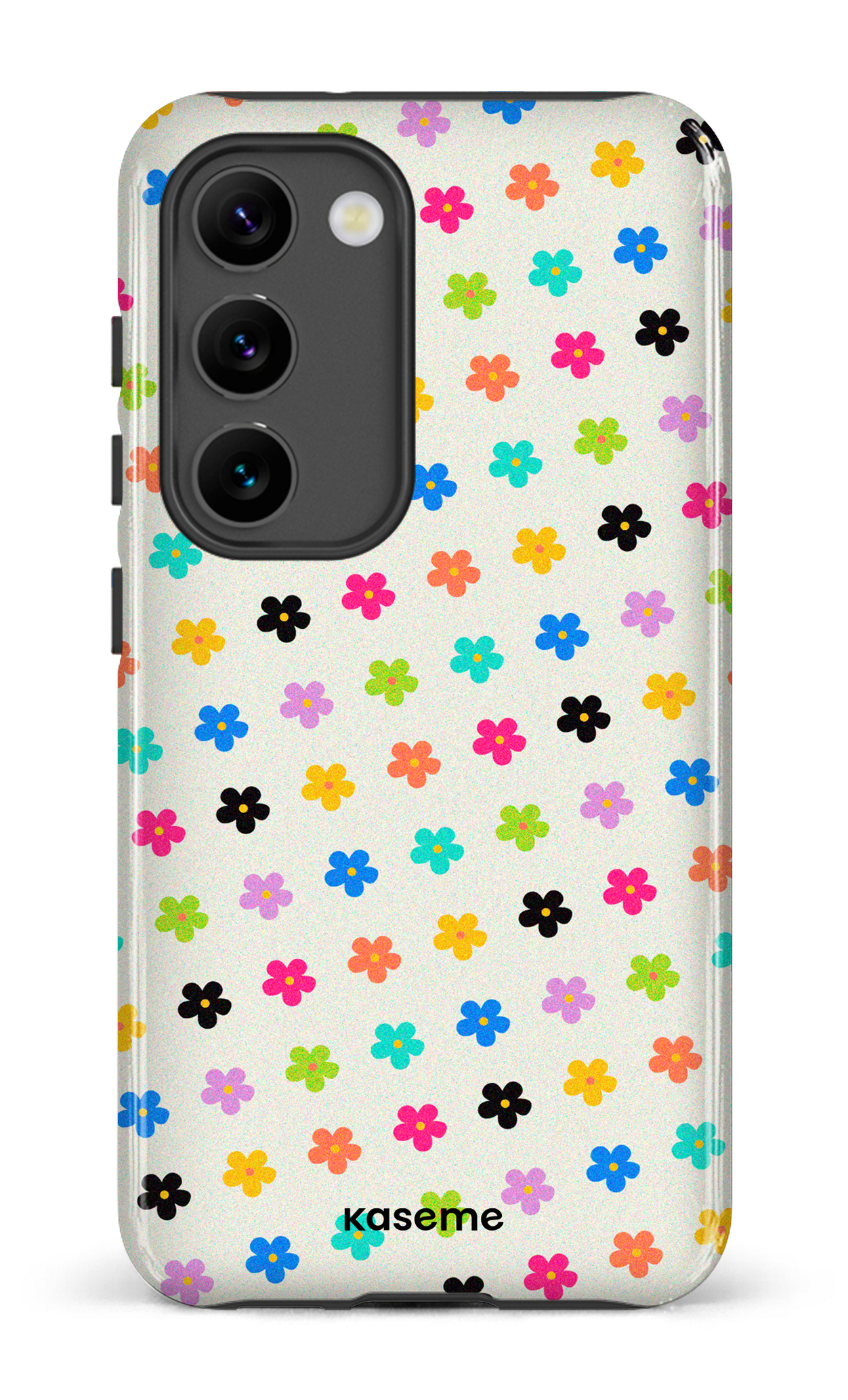Galaxy S23 Tough Gloss Joyful Flowers -