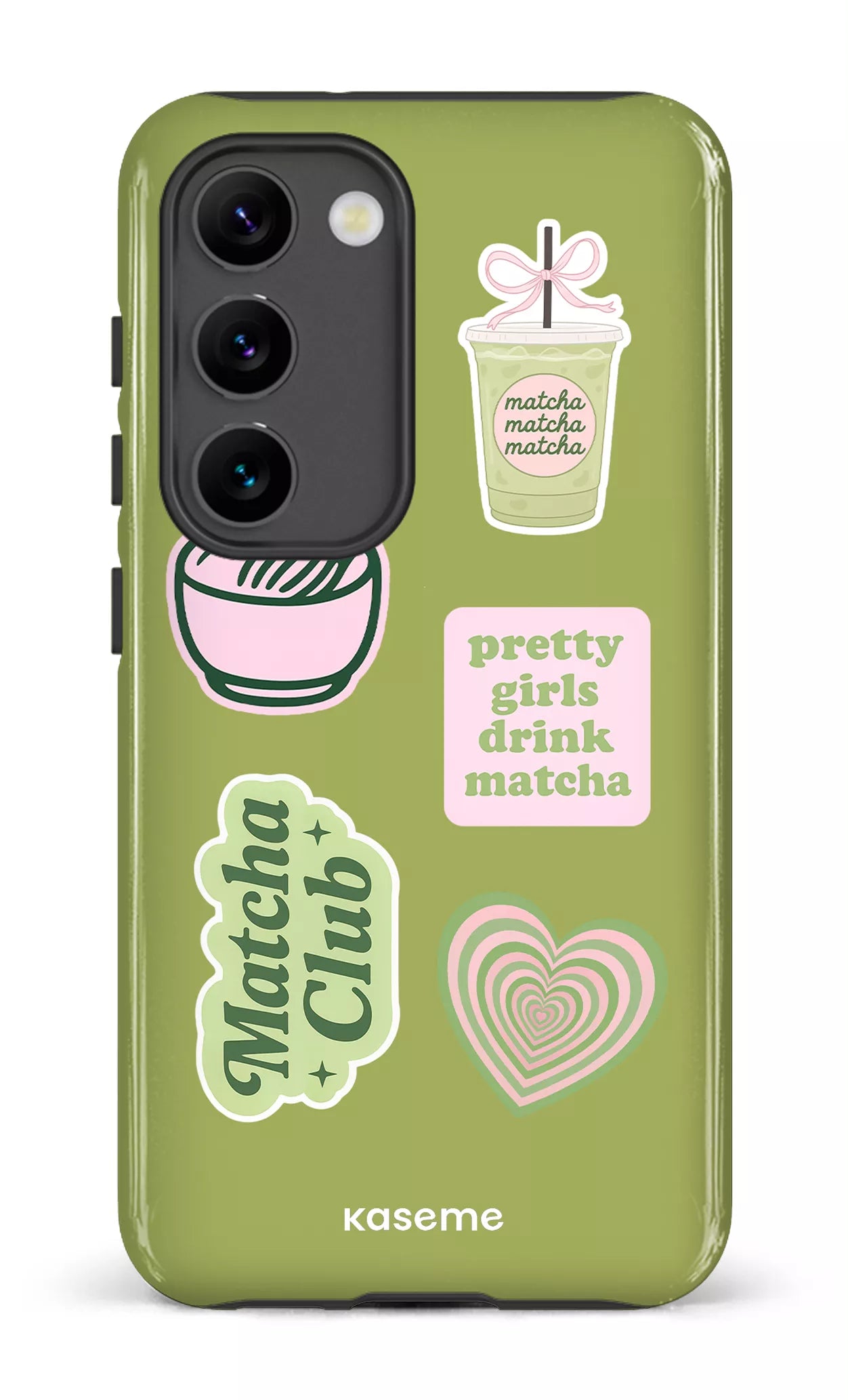 Galaxy S23 Tough Gloss Matcha Club -