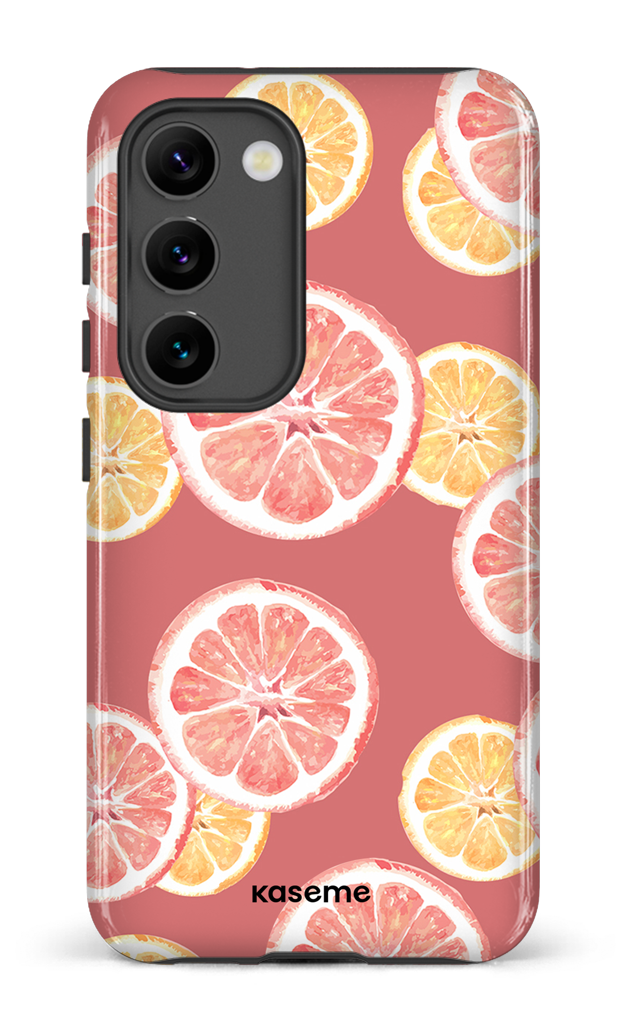Galaxy S23 Tough Gloss Pink lemonade raspberry -