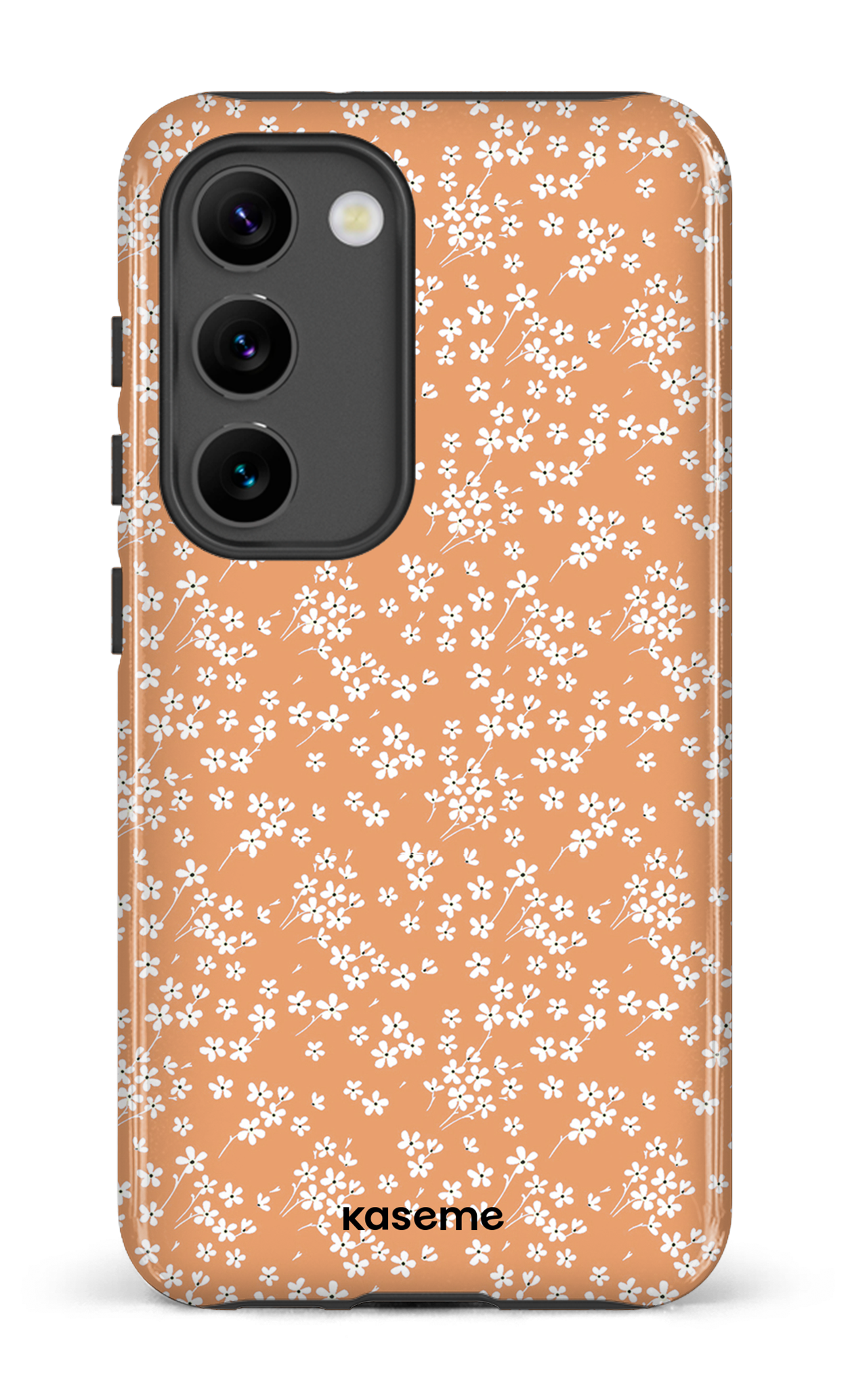 Galaxy S23 Tough Gloss Posy orange -