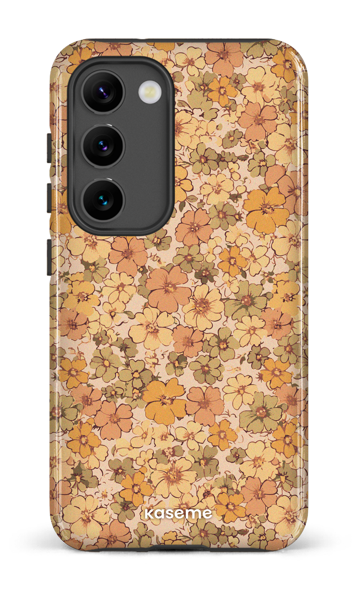 Galaxy S23 Tough Gloss Rustic Romance Yellow -
